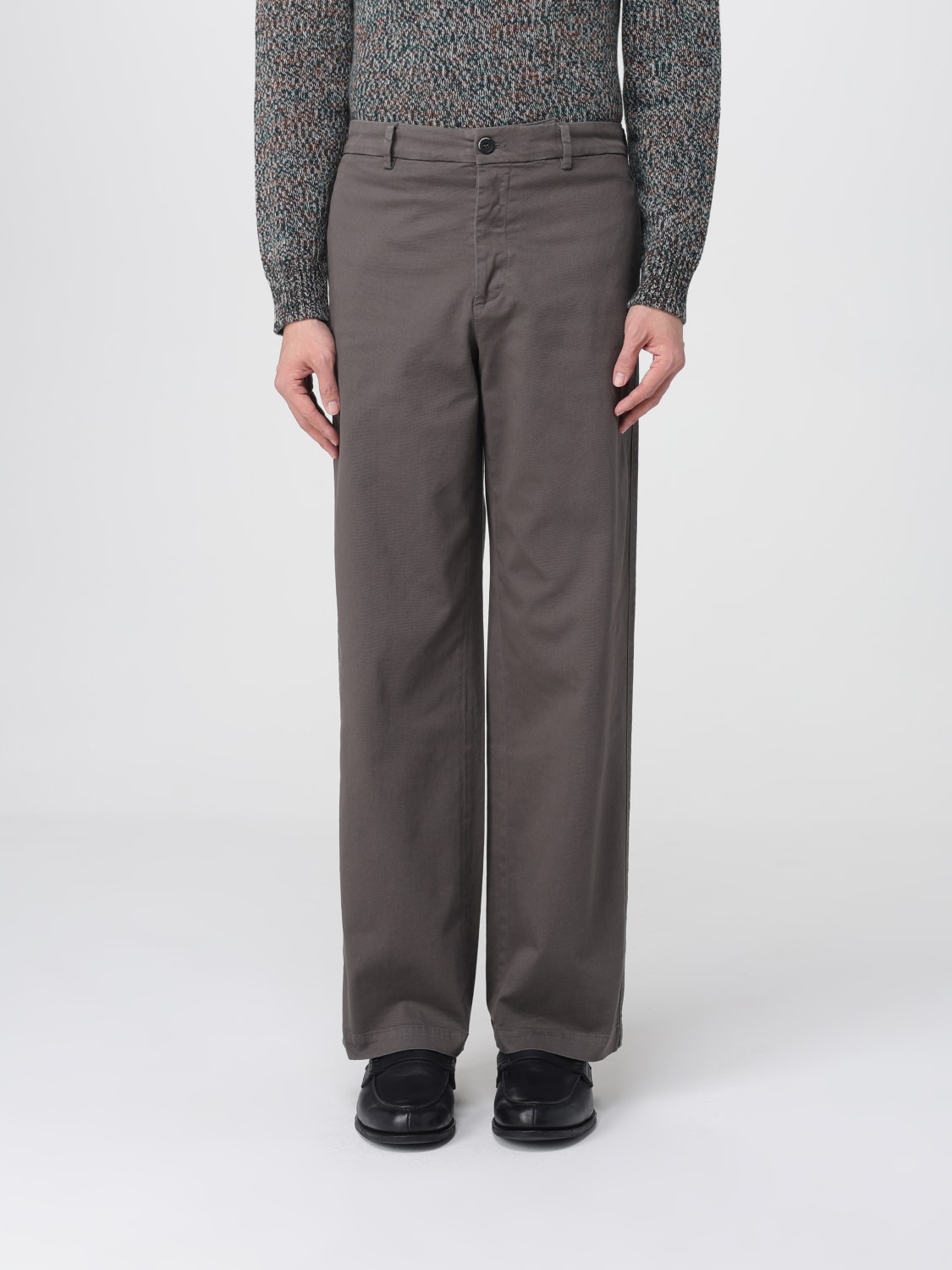 BARENA TROUSERS: Trousers men Barena, Grey - Img 1