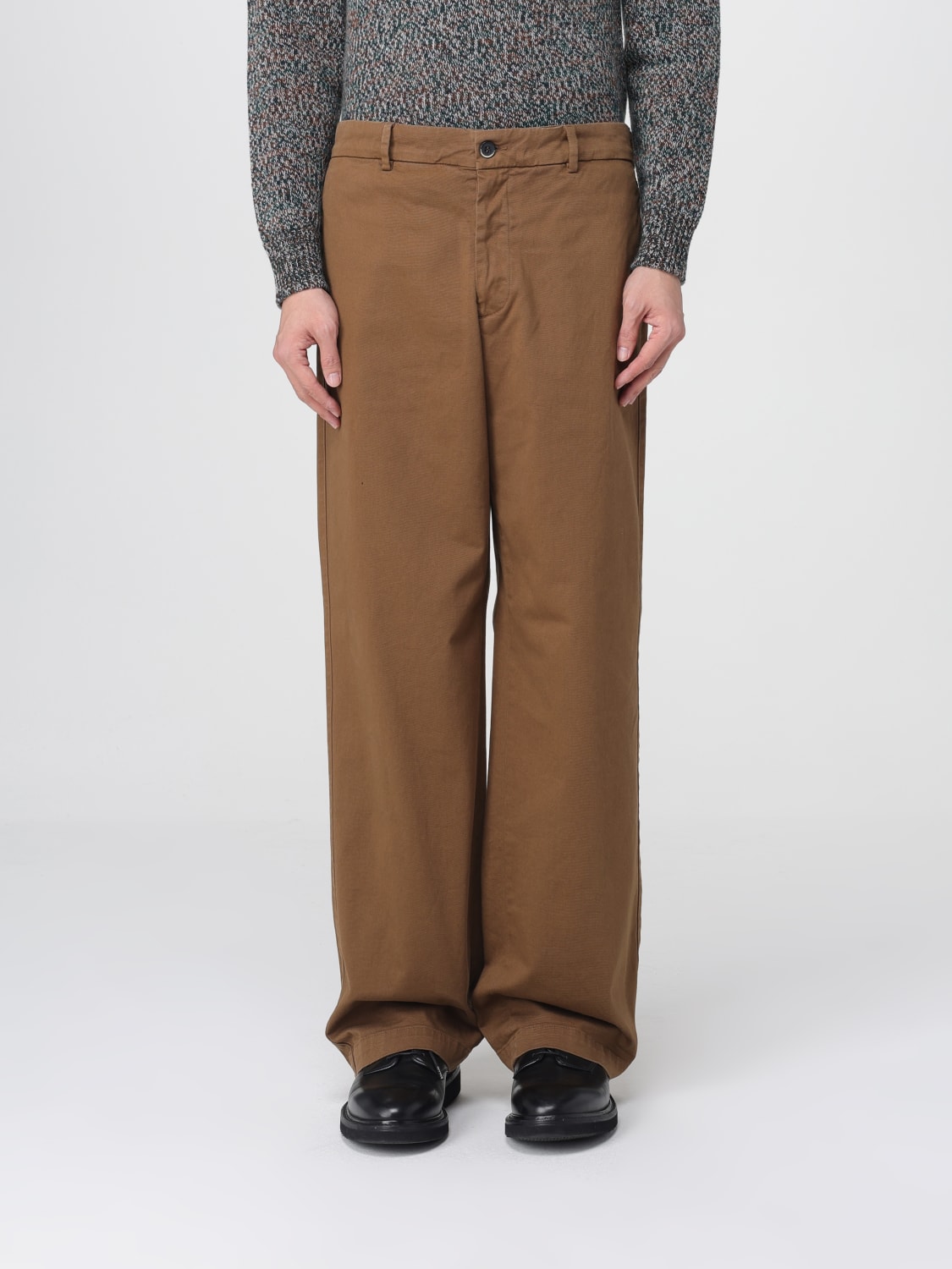 BARENA PANTALONES: Pantalones hombre Barena, Marrón - Img 1