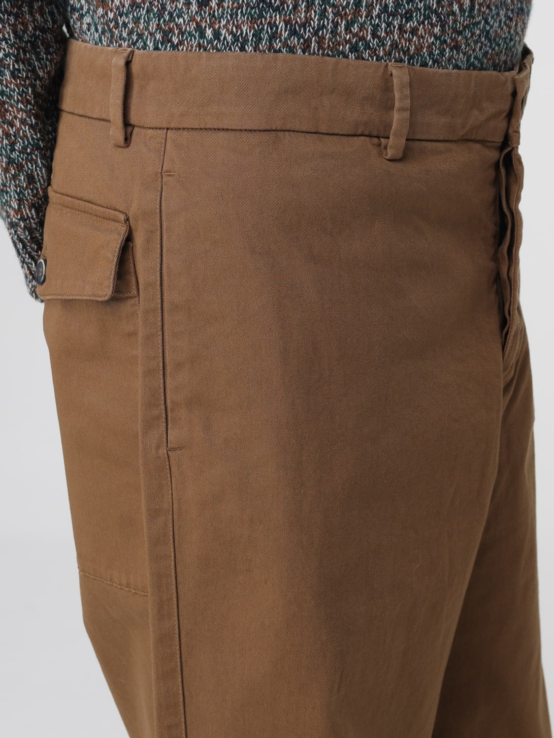 BARENA PANTALONES: Pantalones hombre Barena, Marrón - Img 3