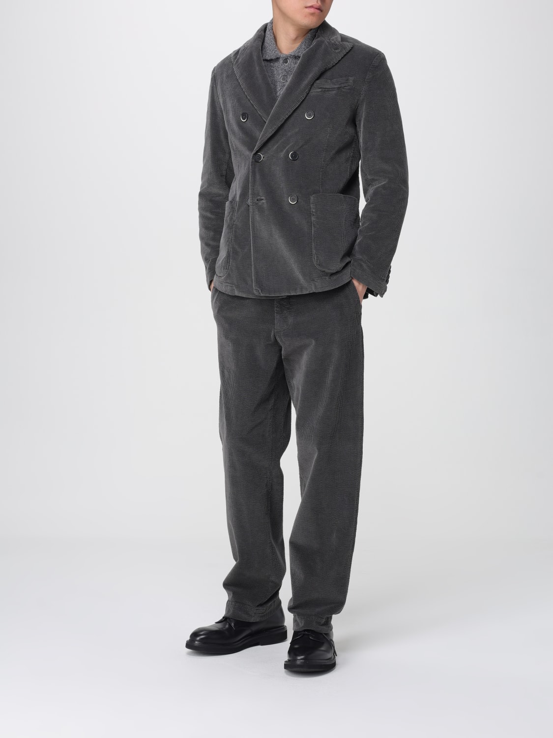 BARENA POLO SHIRT: Sweater men Barena, Grey - Img 2