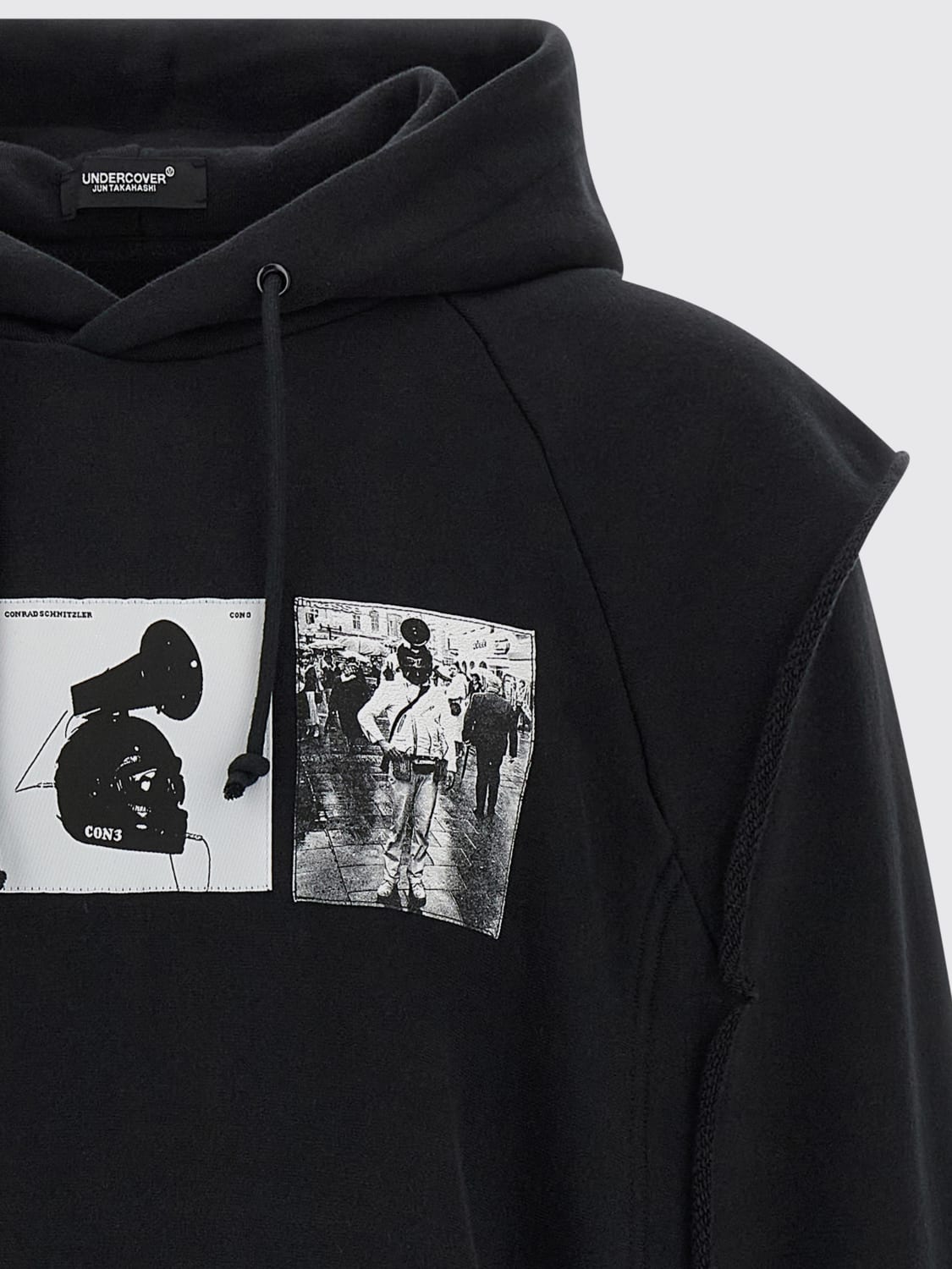 UNDERCOVER SWEATSHIRT: Sweatshirt men Undercover, Black - Img 3