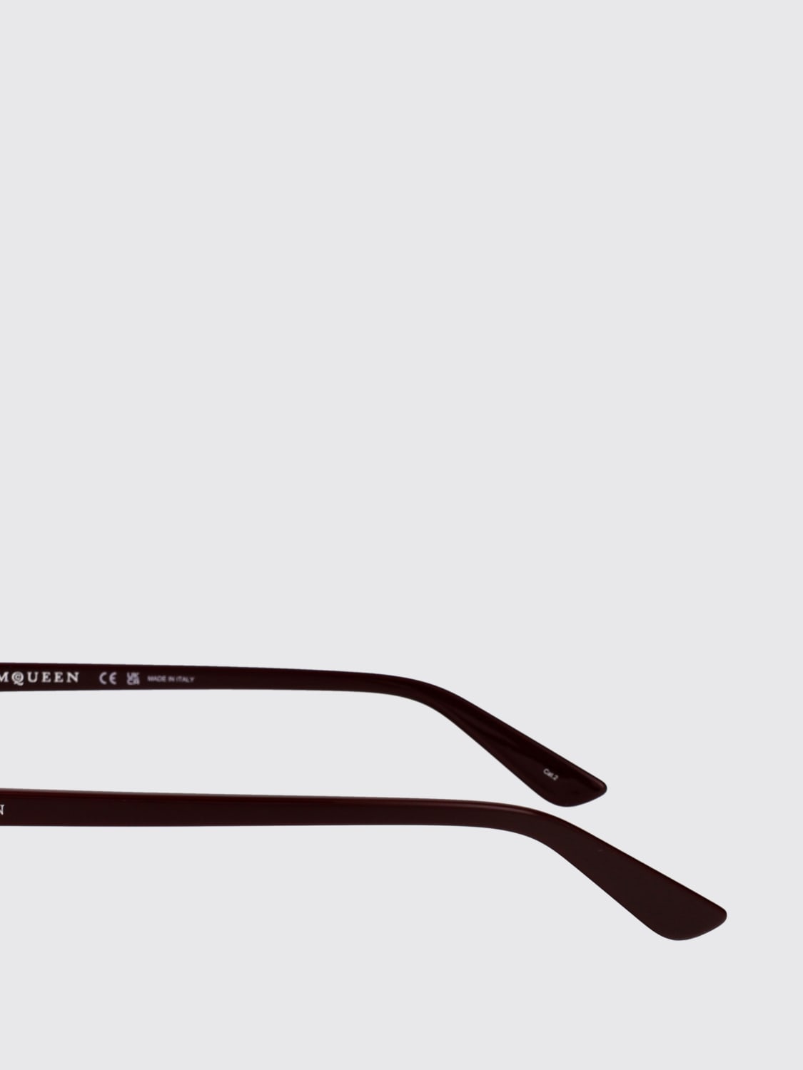 MCQUEEN SUNGLASSES: Sunglasses woman McQueen, Red - Img 4