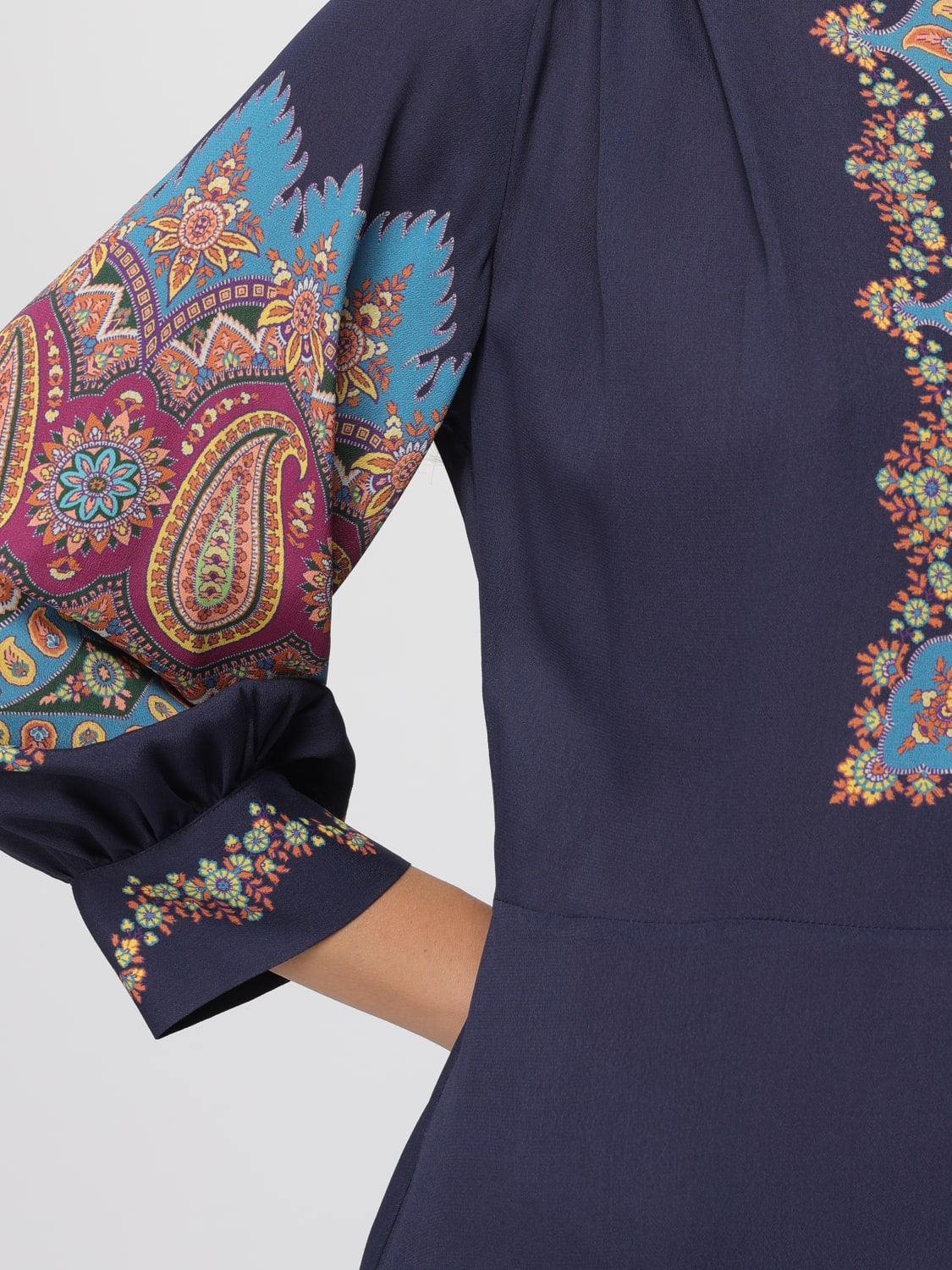 ETRO DRESS: Dress woman Etro, Blue - Img 4