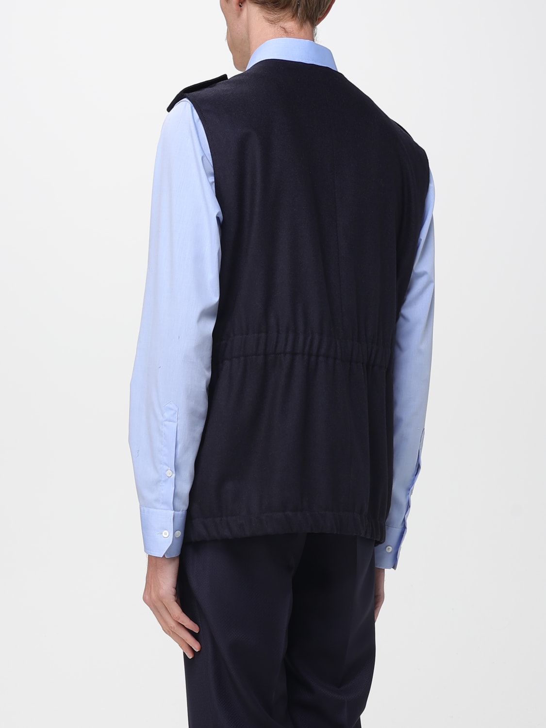 PT TORINO GILET: Veste homme Pt Torino, Bleu - Img 2