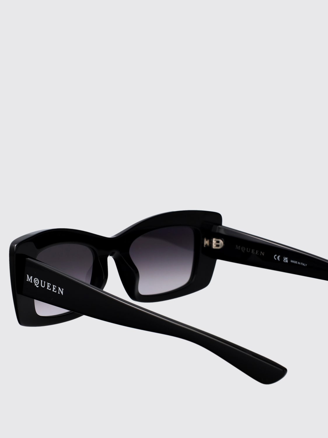 MCQUEEN SUNGLASSES: Sunglasses woman McQueen, Black - Img 3
