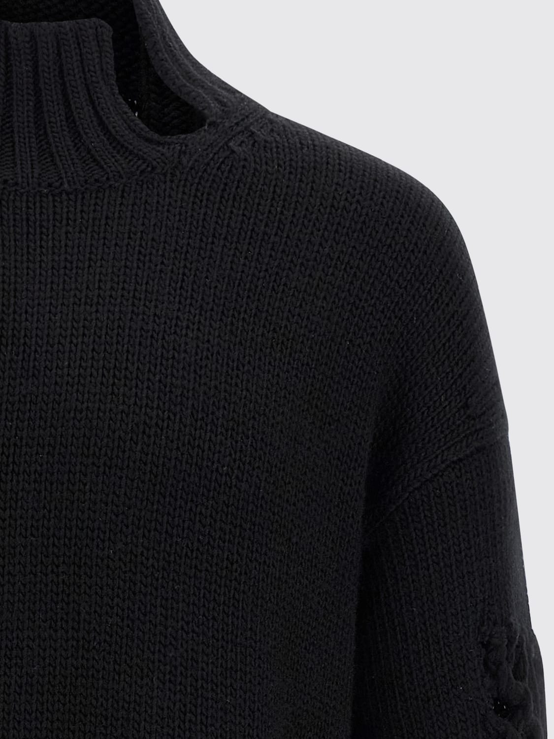 YOHJI YAMAMOTO SWEATER: Cardigan men Yohji Yamamoto, Black - Img 3