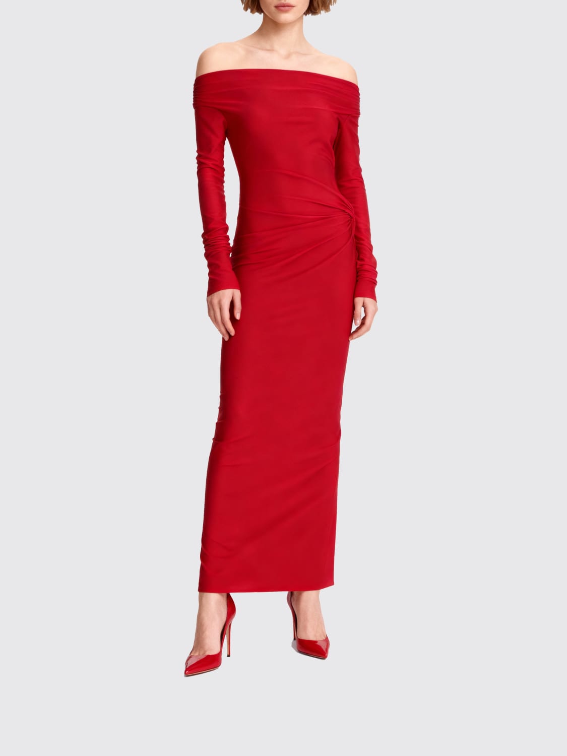 THE ANDAMANE DRESS: Jumpsuit woman Andamane, Red - Img 2