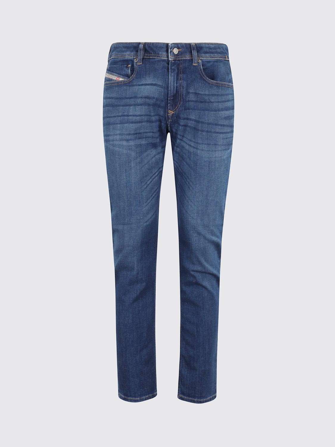DIESEL JEANS: Jeans hombre Diesel, Azul Oscuro - Img 1