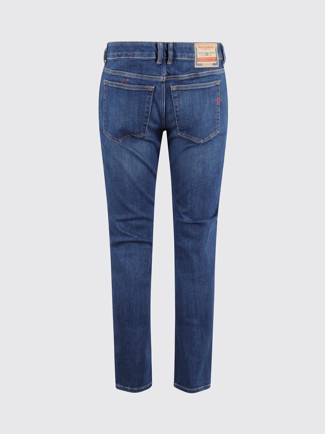 DIESEL JEANS: Jeans hombre Diesel, Azul Oscuro - Img 2