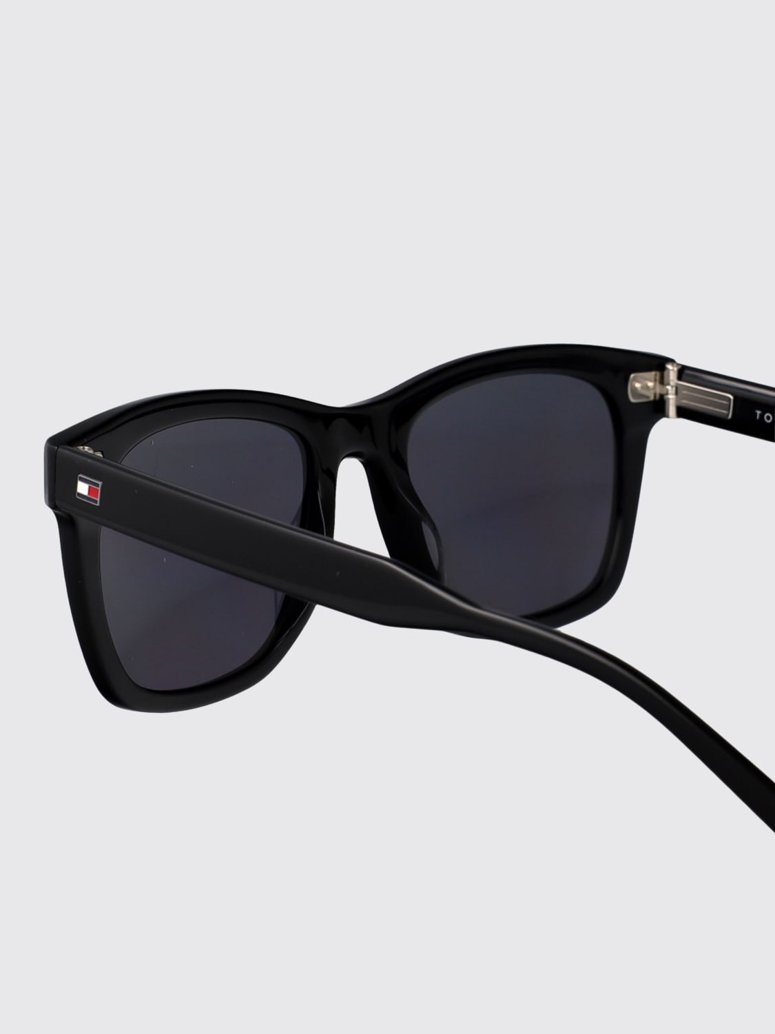 TOMMY HILFIGER SUNGLASSES: Sunglasses men Tommy Hilfiger, Black - Img 4