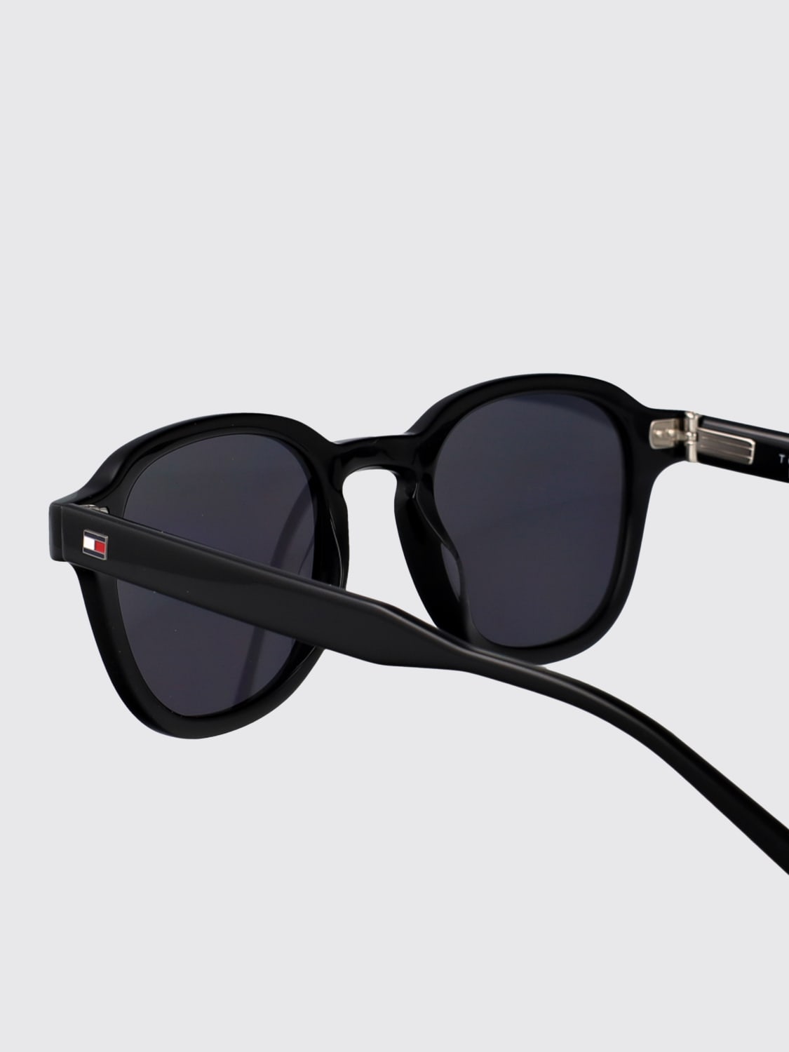 TOMMY HILFIGER SUNGLASSES: Sunglasses men Tommy Hilfiger, Black - Img 4