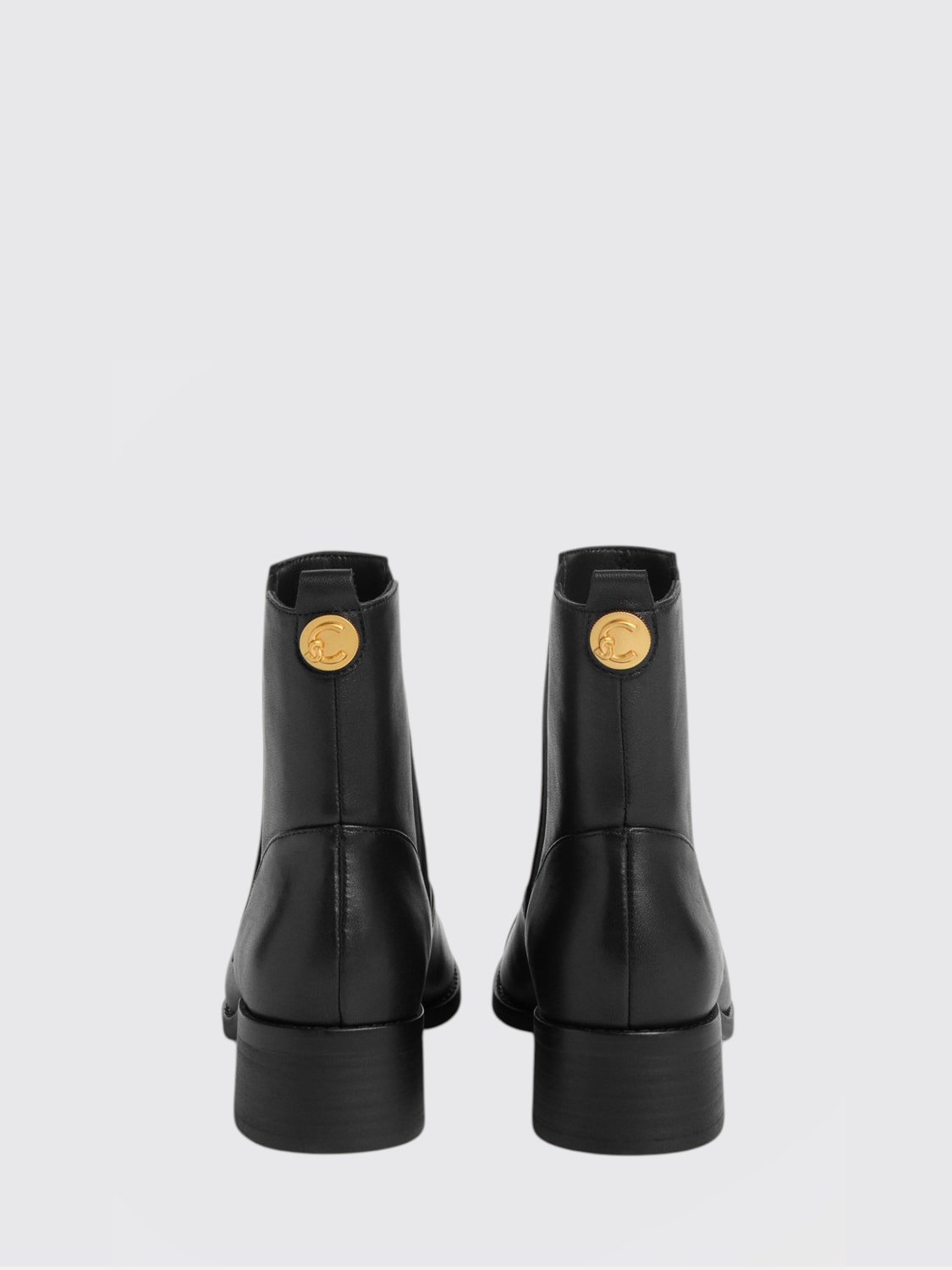 COCCINELLE STIVALI: Stivaletto Nikla Coccinelle in pelle , Nero - Img 3