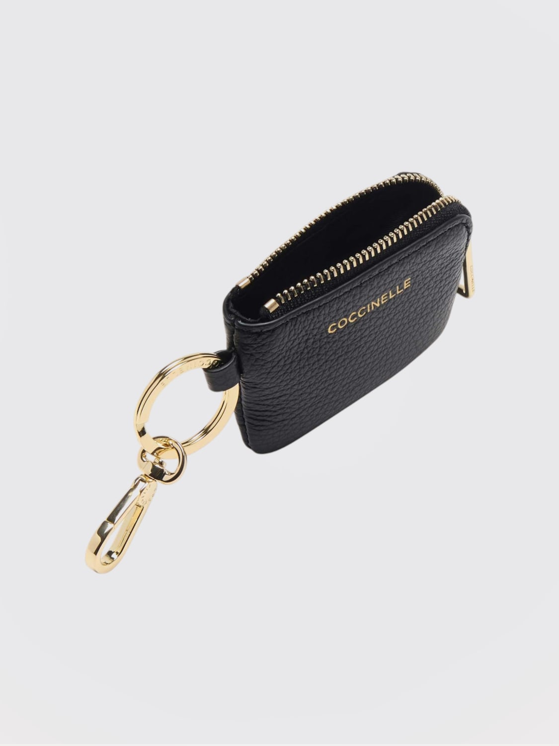 COCCINELLE PORTE-CLÉS: Sac porté épaule femme Coccinelle, Noir - Img 2