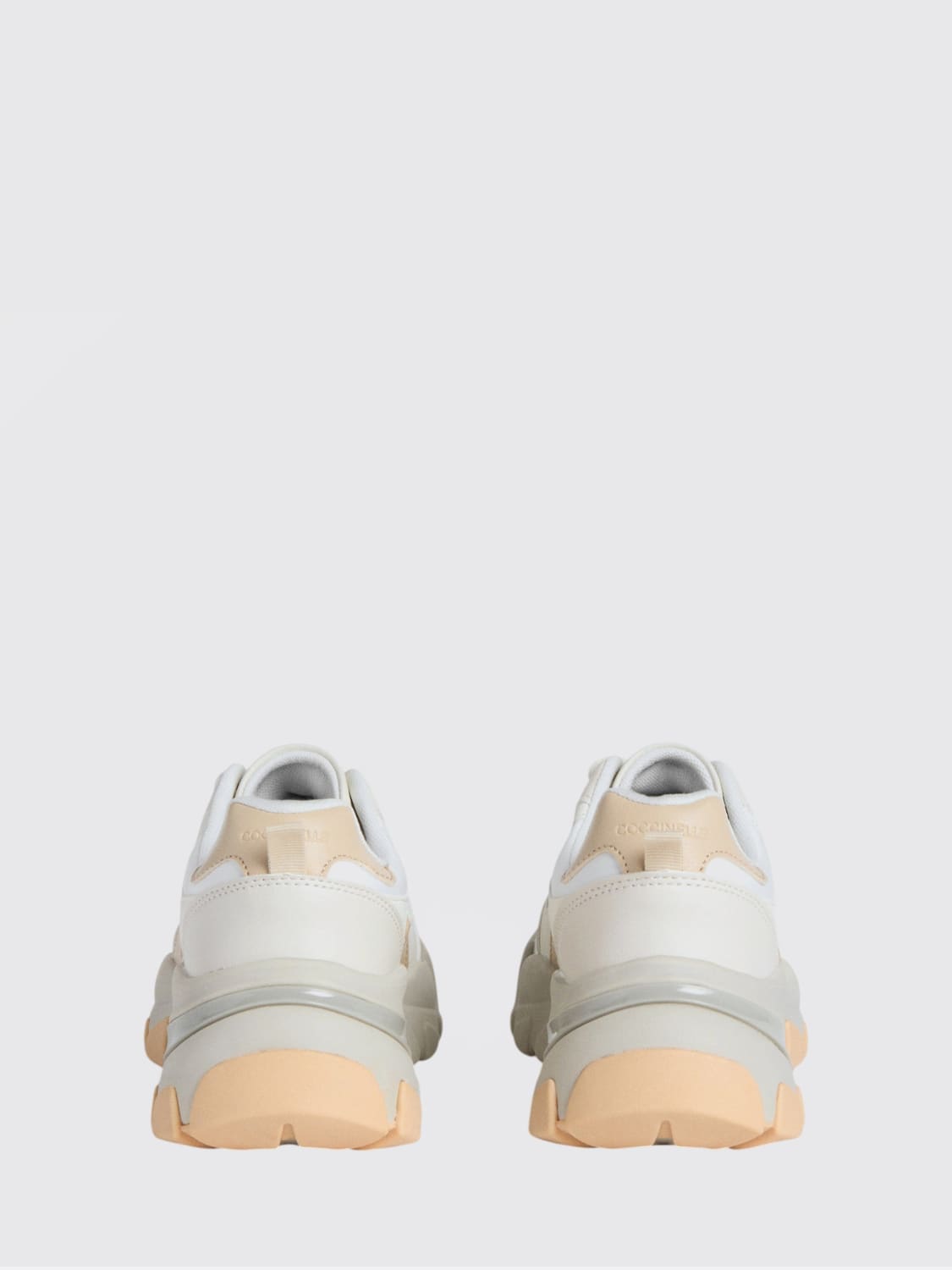 COCCINELLE SNEAKERS: Sneakers C-Run 02 Coccinelle in pelle , Bianco - Img 3