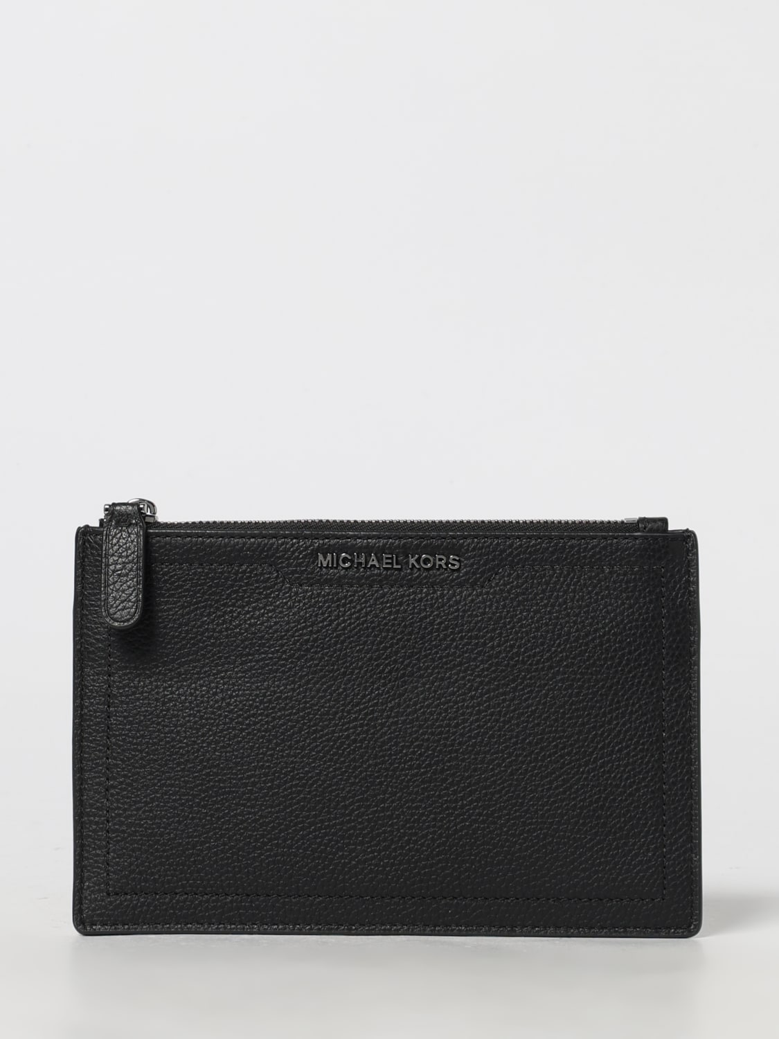 MICHAEL KORS WALLET: Wallet men Michael Kors, Black - Img 1