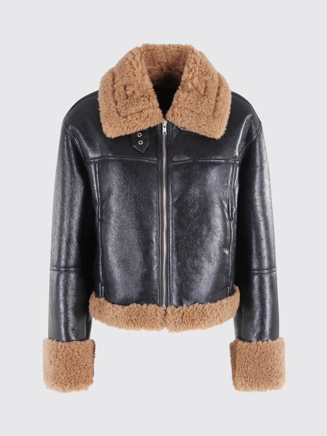 STAND STUDIO FOURRURE: Veste femme Stand Studio, Noir - Img 1