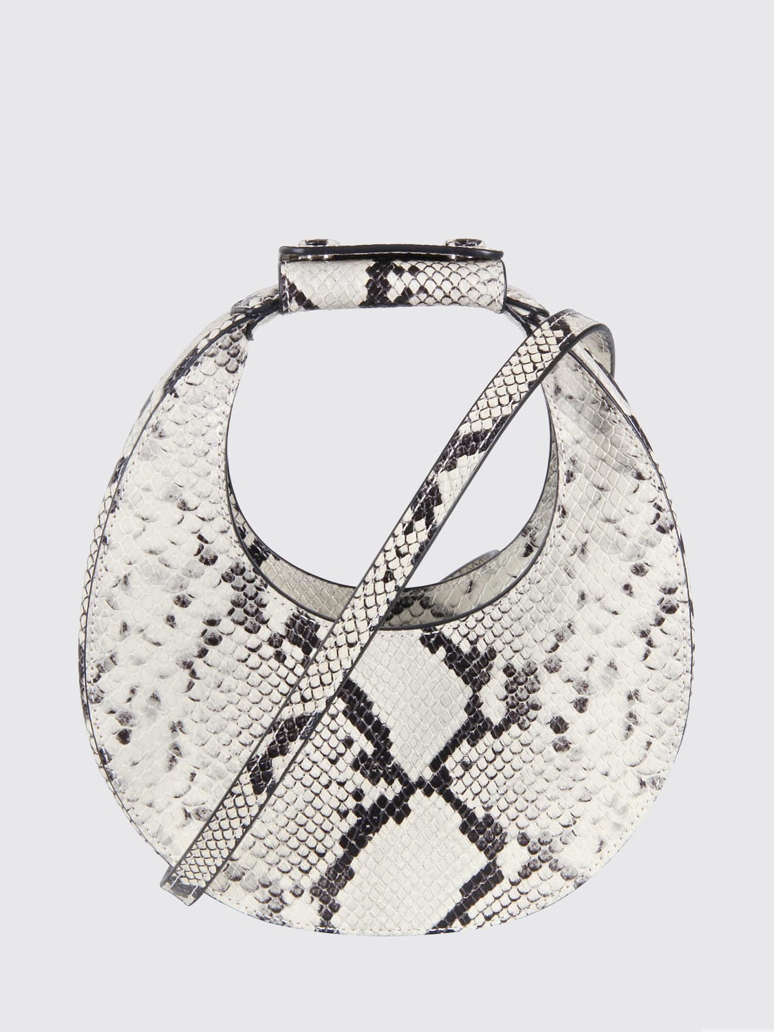 STAUD MINI BAG: Shoulder bag woman Staud, White - Img 2