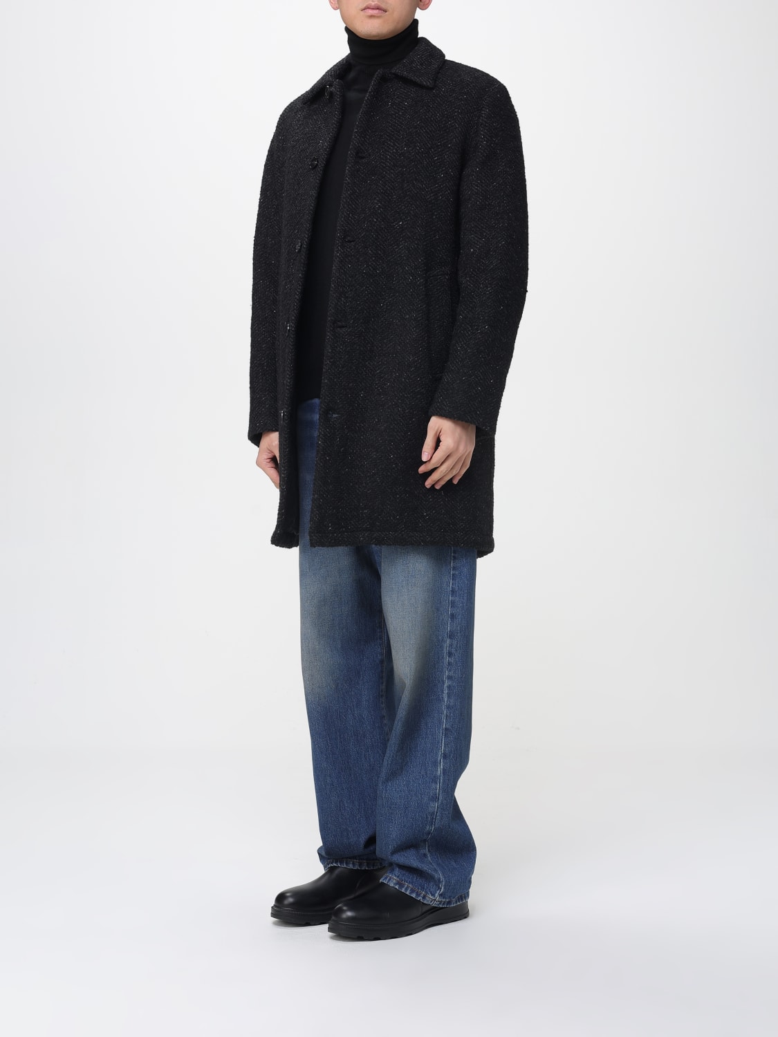 PALTÒ COAT: Coat men PaltÒ, Black 1 - Img 3