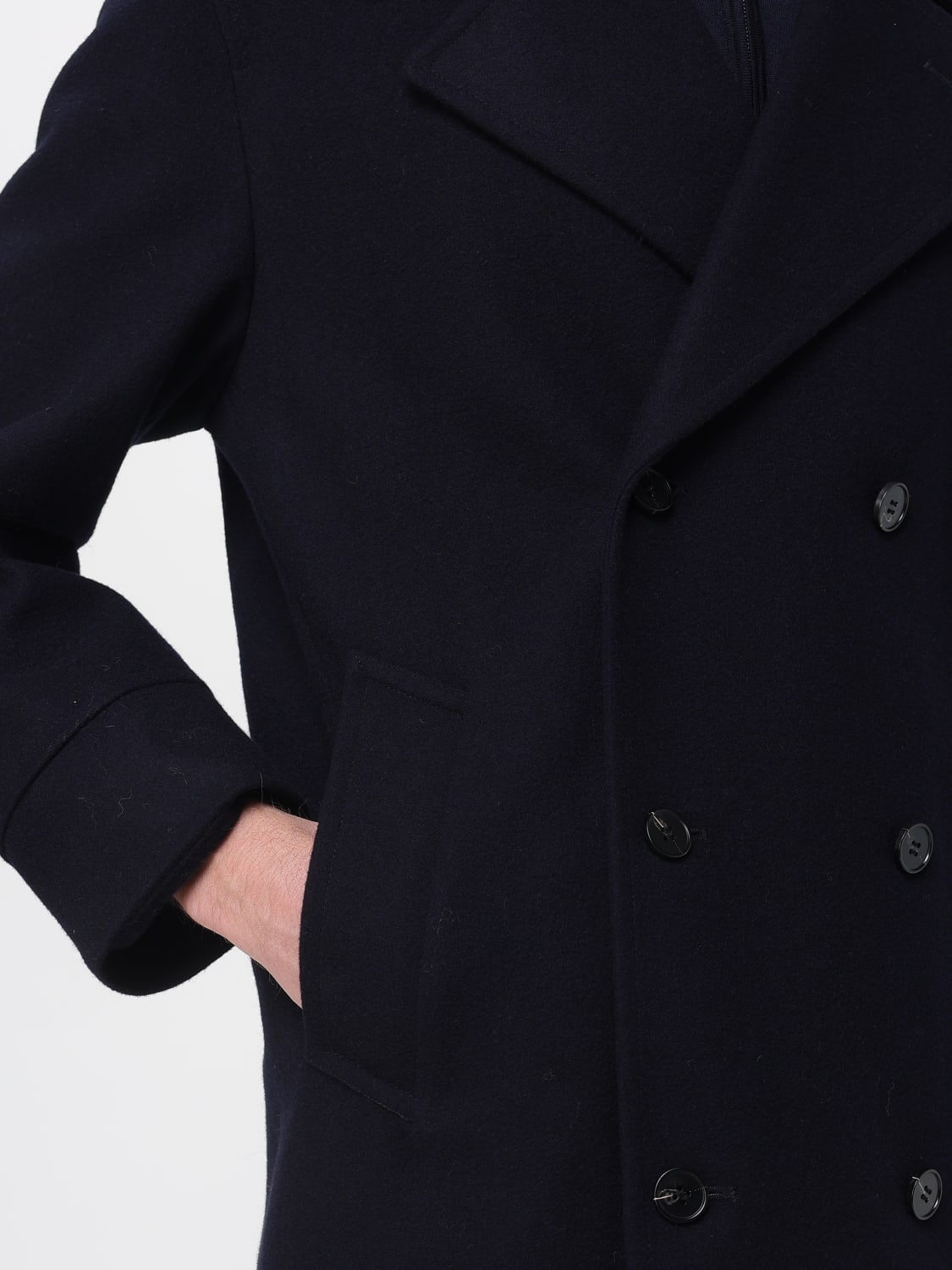 PALTÒ ПАЛЬТО: Пальто Мужское PaltÒ, Синий - Img 3