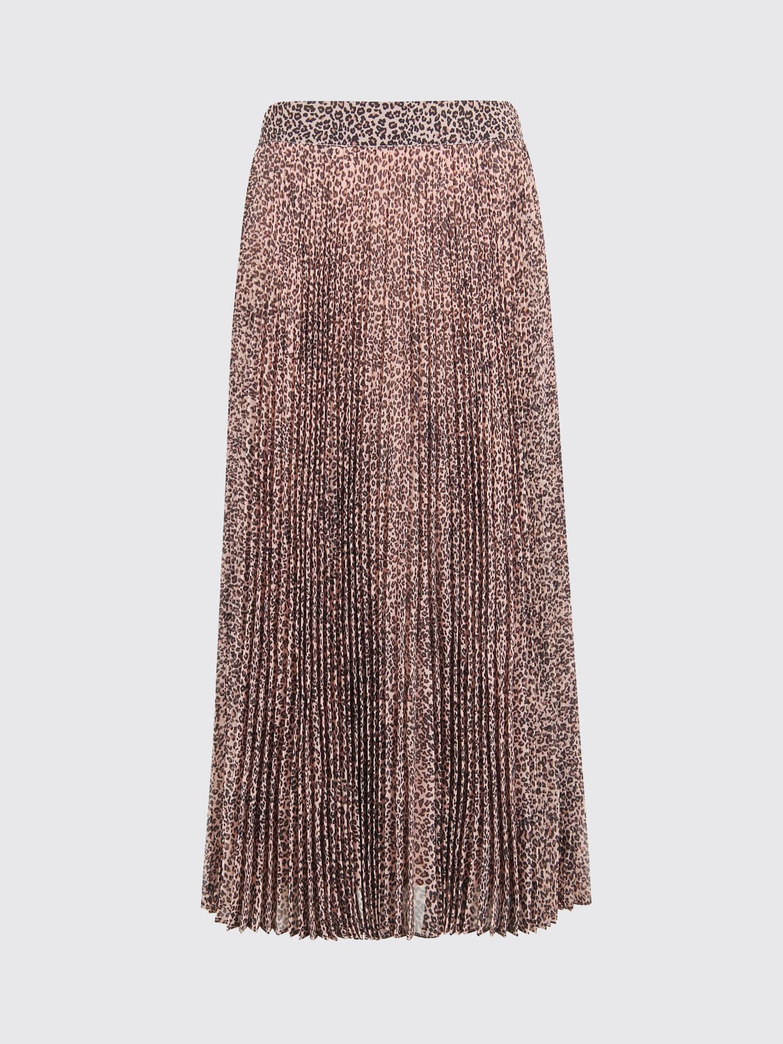 FARM RIO GONNA: Gonna plissettato Farm Rio in jersey, Rosa - Img 1