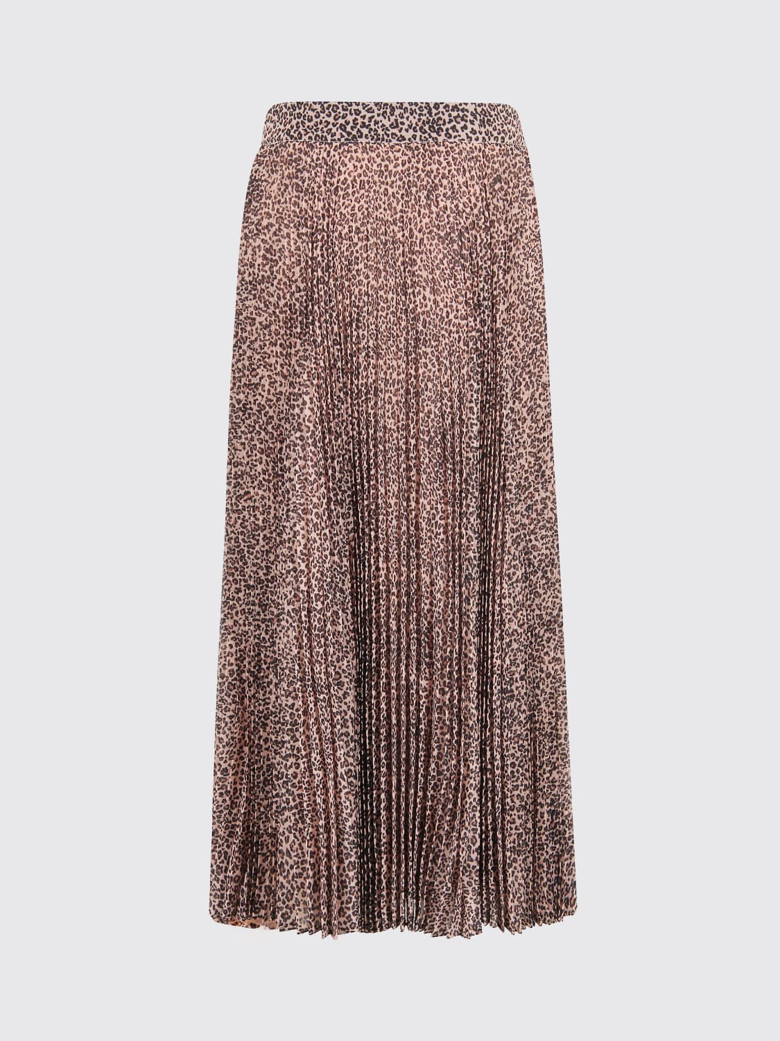 FARM RIO GONNA: Gonna plissettato Farm Rio in jersey, Rosa - Img 2