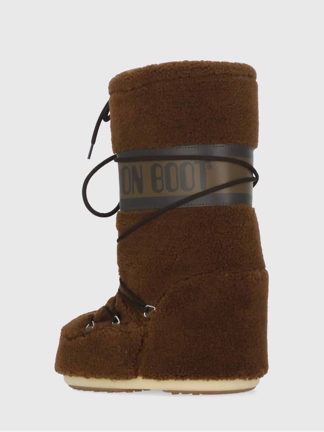 MOON BOOT STIEFEL: Schuhe damen Moon Boot, Braun - Img 4