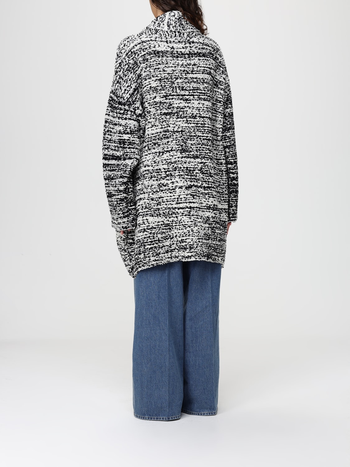 ALBERTA FERRETTI SWEATER: Jacket woman Alberta Ferretti, Black - Img 3