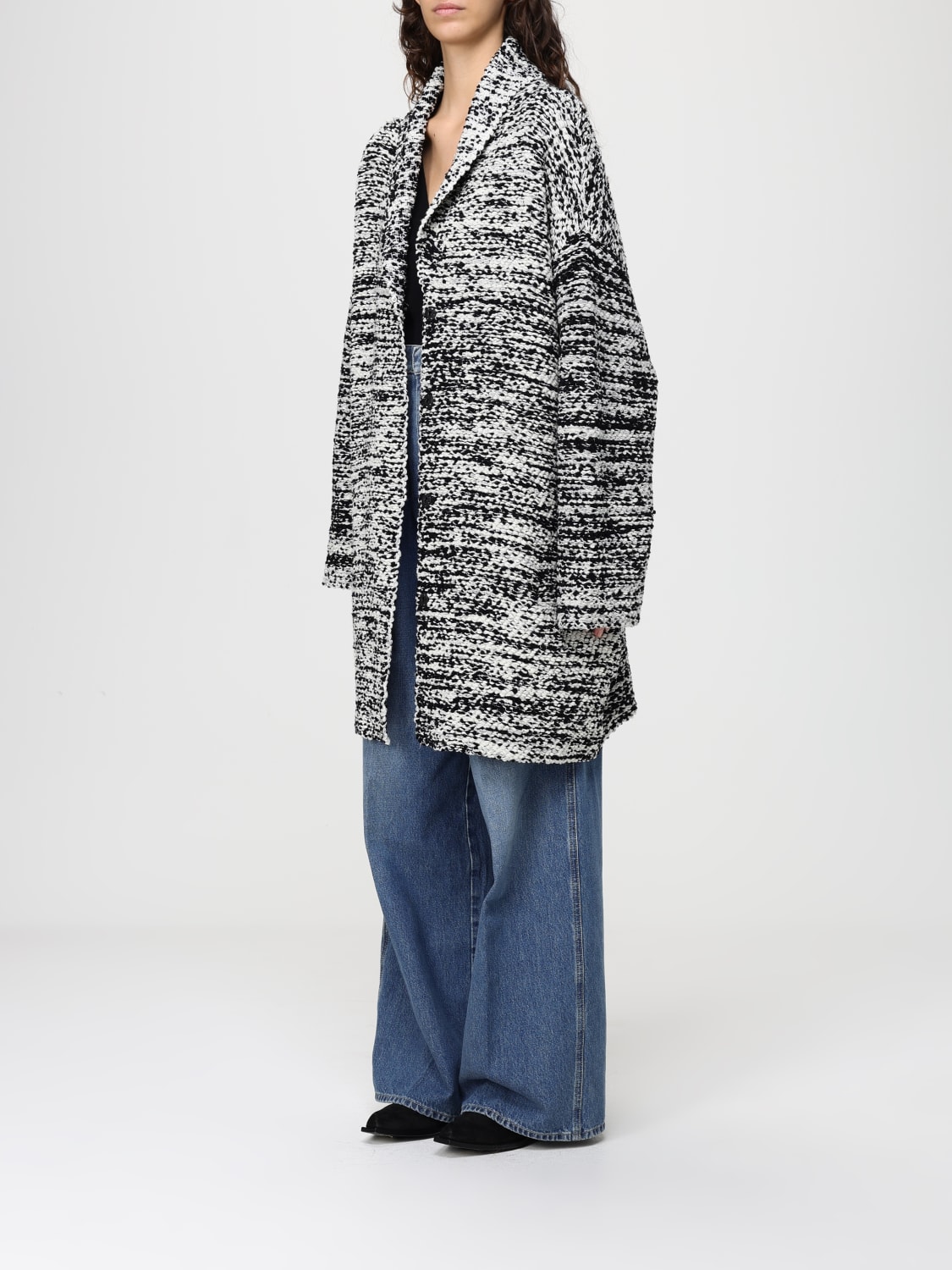 ALBERTA FERRETTI SWEATER: Jacket woman Alberta Ferretti, Black - Img 4