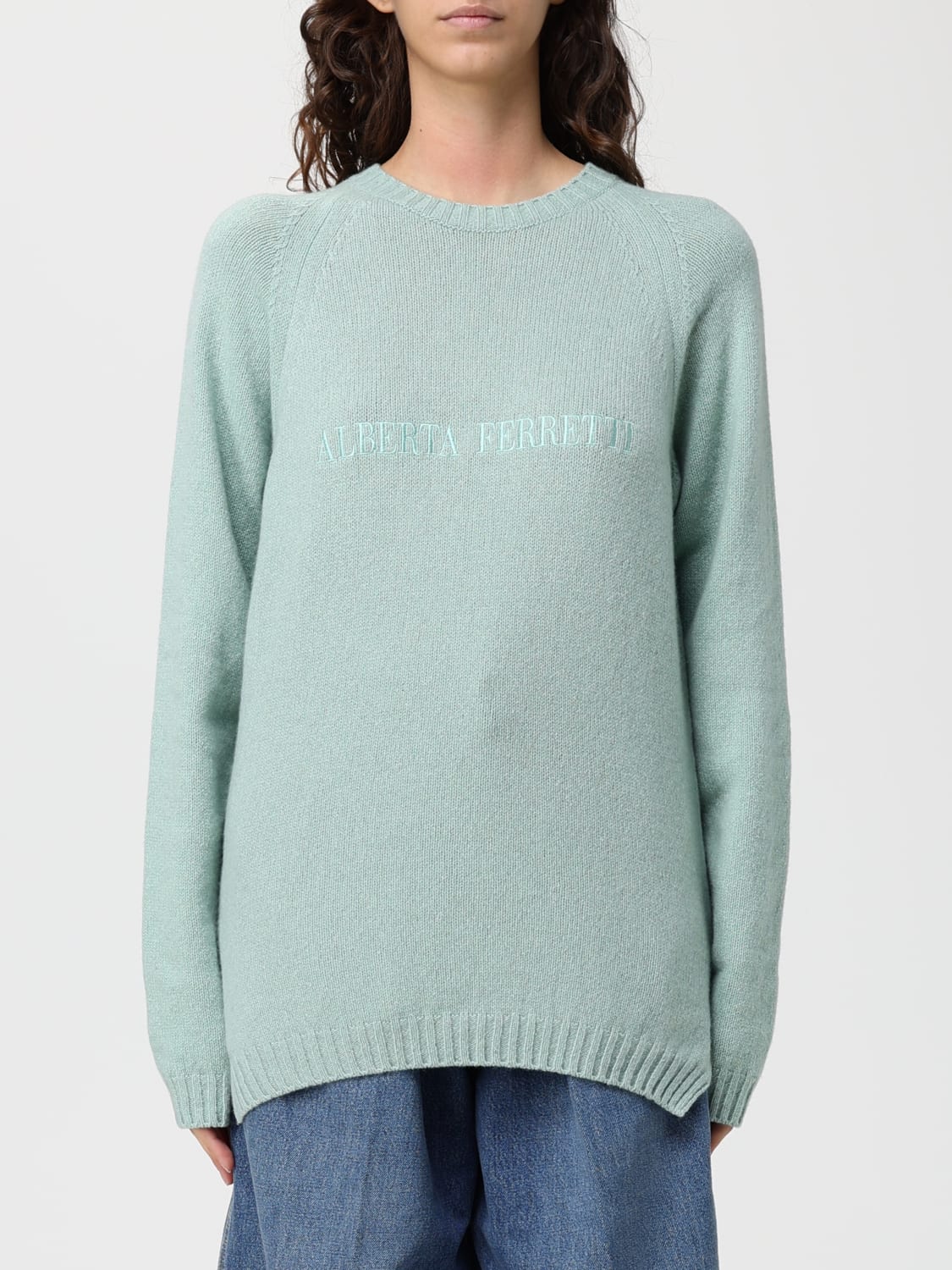 ALBERTA FERRETTI SWEATER: Sweater woman Alberta Ferretti, Green - Img 1