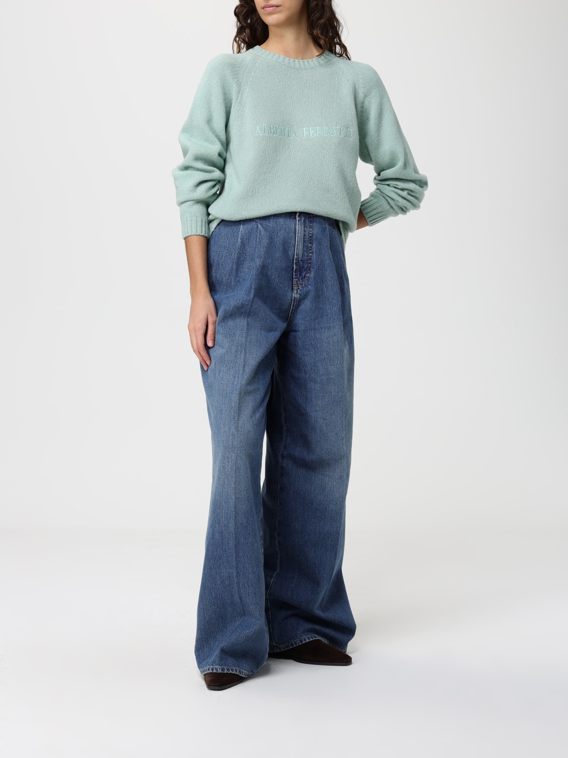 ALBERTA FERRETTI SWEATER: Sweater woman Alberta Ferretti, Green - Img 2