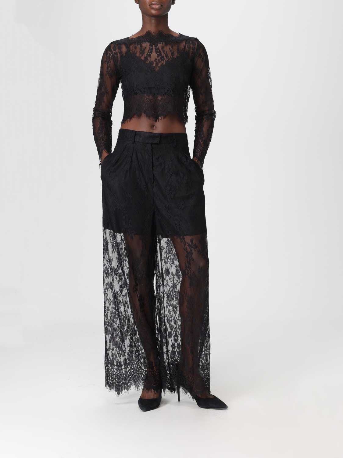 SIMONA CORSELLINI TOP: Pullover damen Simona Corsellini, Schwarz - Img 2