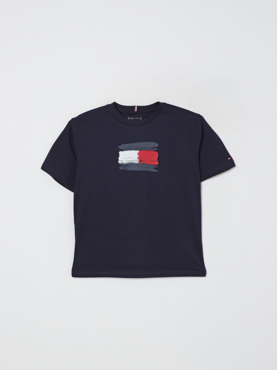 TOMMY HILFIGER T-SHIRT: T-shirt enfant Tommy Hilfiger, Bleu - Img 1