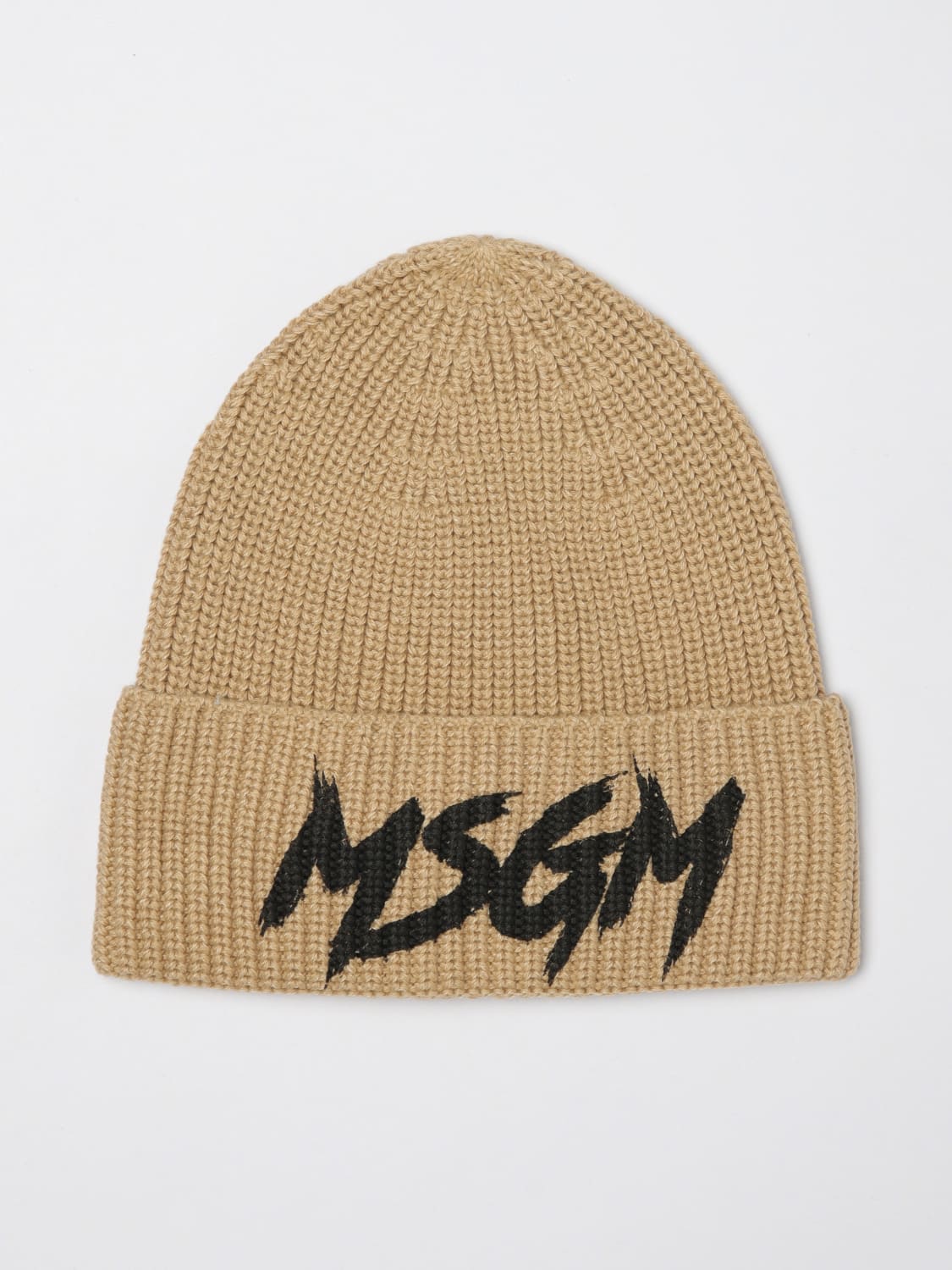 MSGM KIDS HAT: Hat kids MSGM Kids, Beige - Img 1