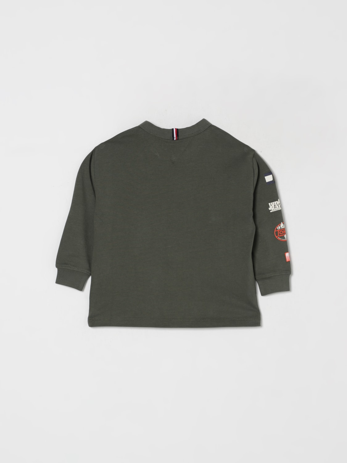 TOMMY HILFIGER SWEATER: Sweater kids Tommy Hilfiger, Green - Img 2