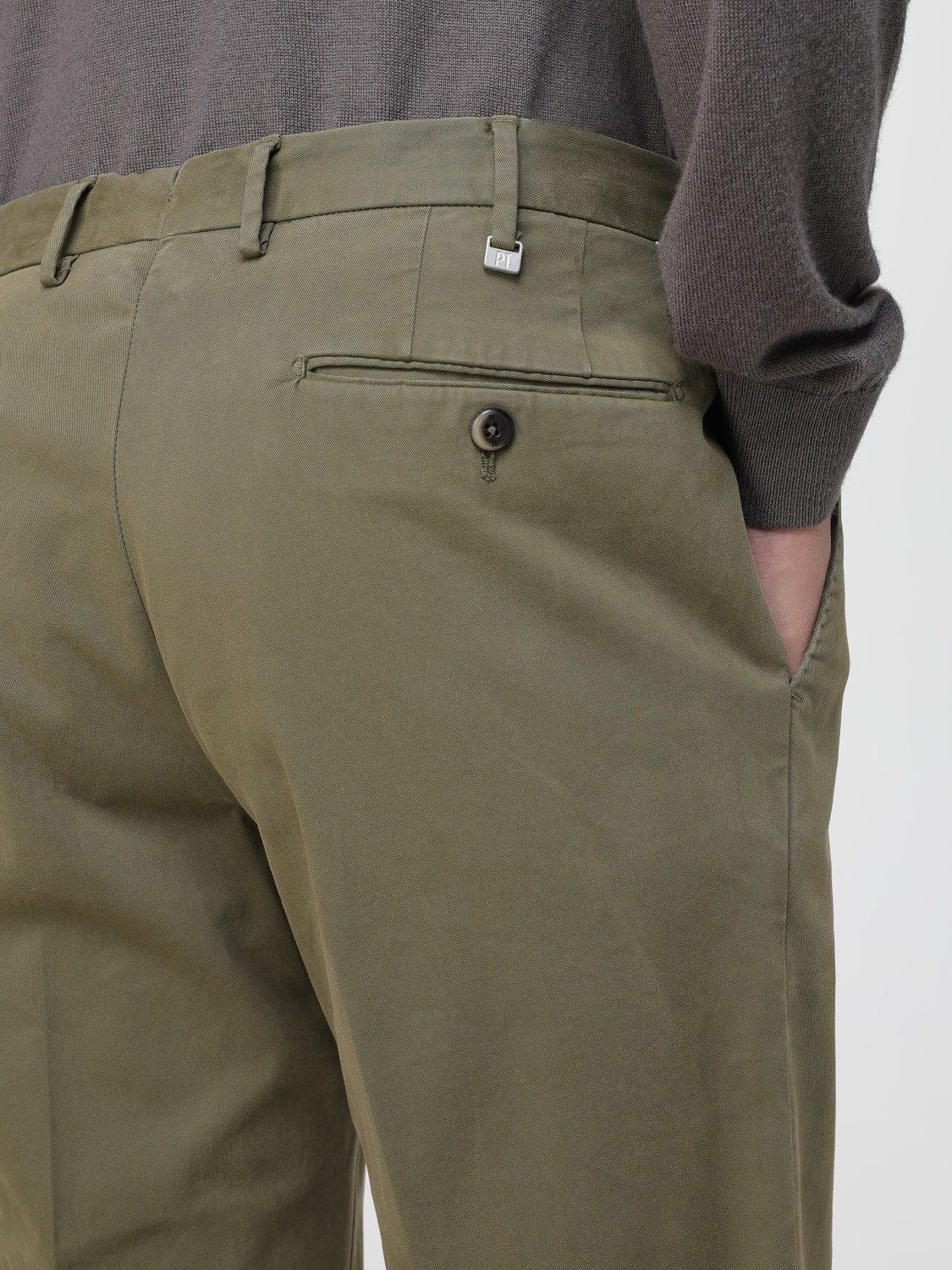 PT01 PANTS: Pants men Pt01, Green - Img 3