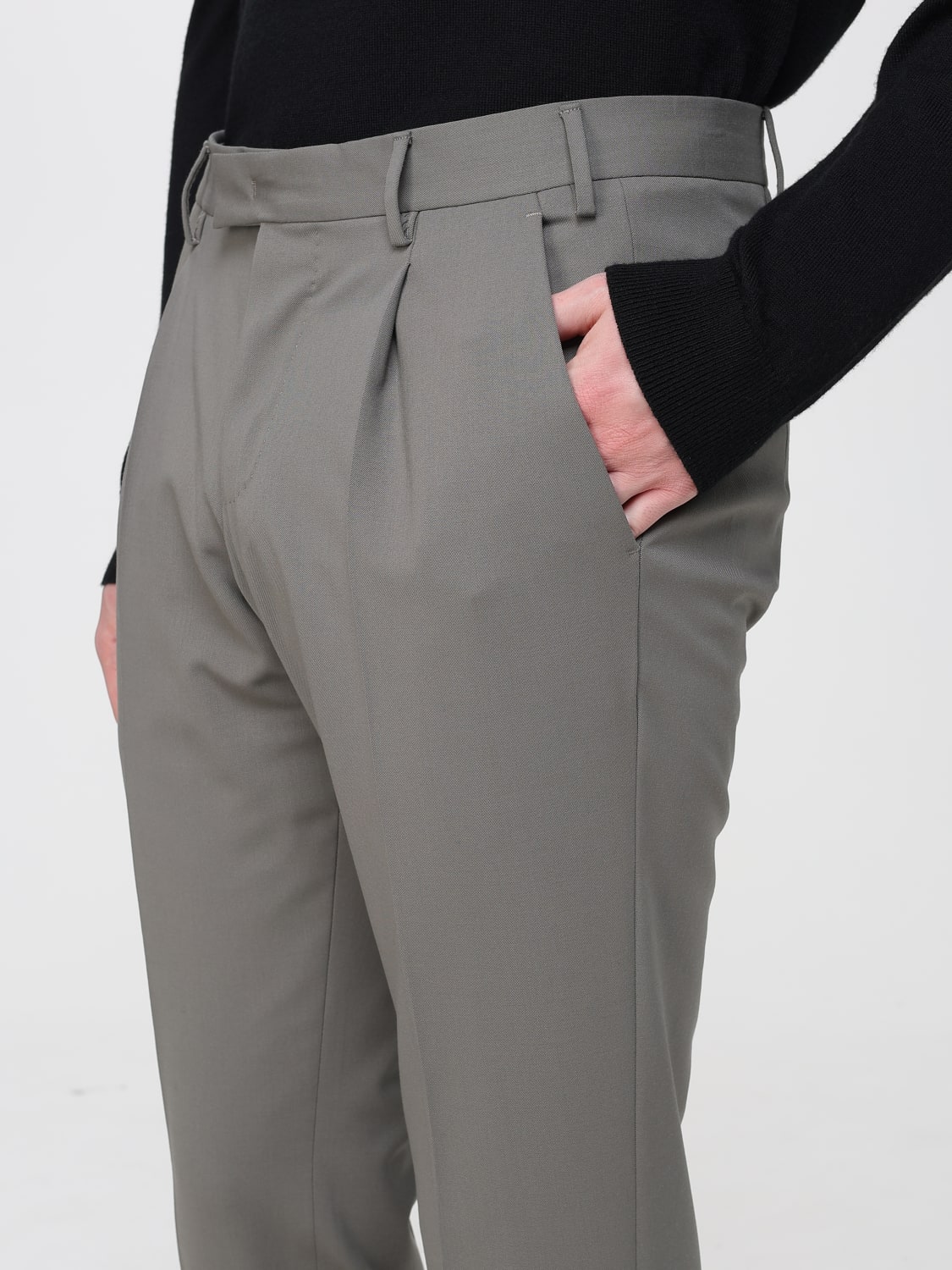 PT01 PANTS: Pants men Pt01, Green - Img 3