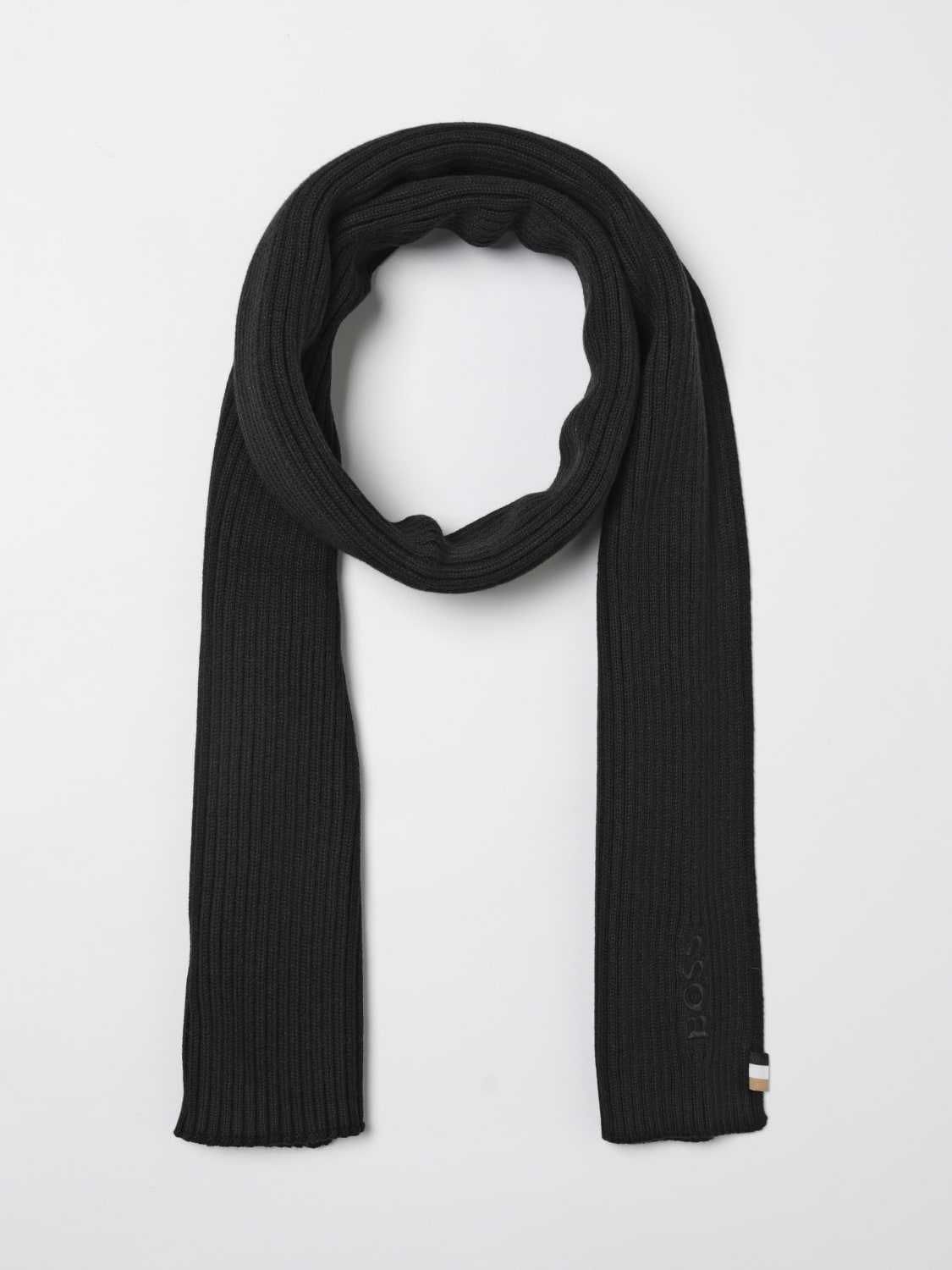 BOSS SCARF: Scarf men Boss, Black - Img 2