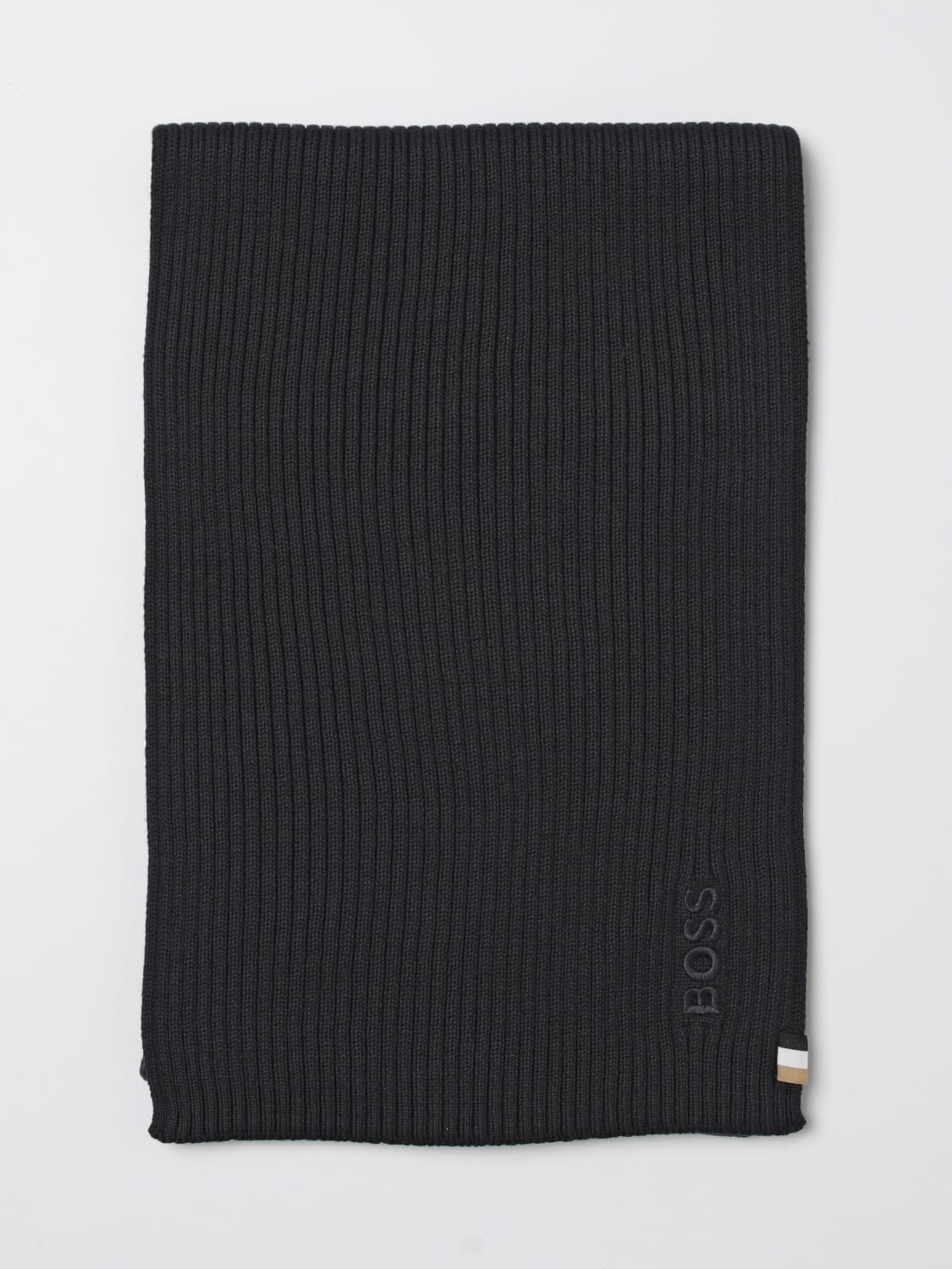 BOSS 围巾: 围巾 男士 Boss, 蓝色 - Img 1