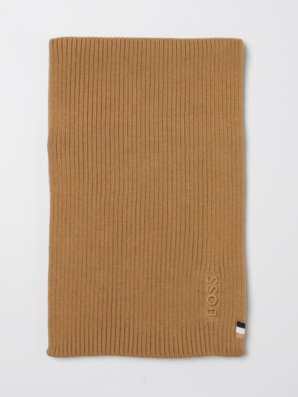 BOSS スカーフ: スカーフ メンズ Boss, キャメル - Img 1