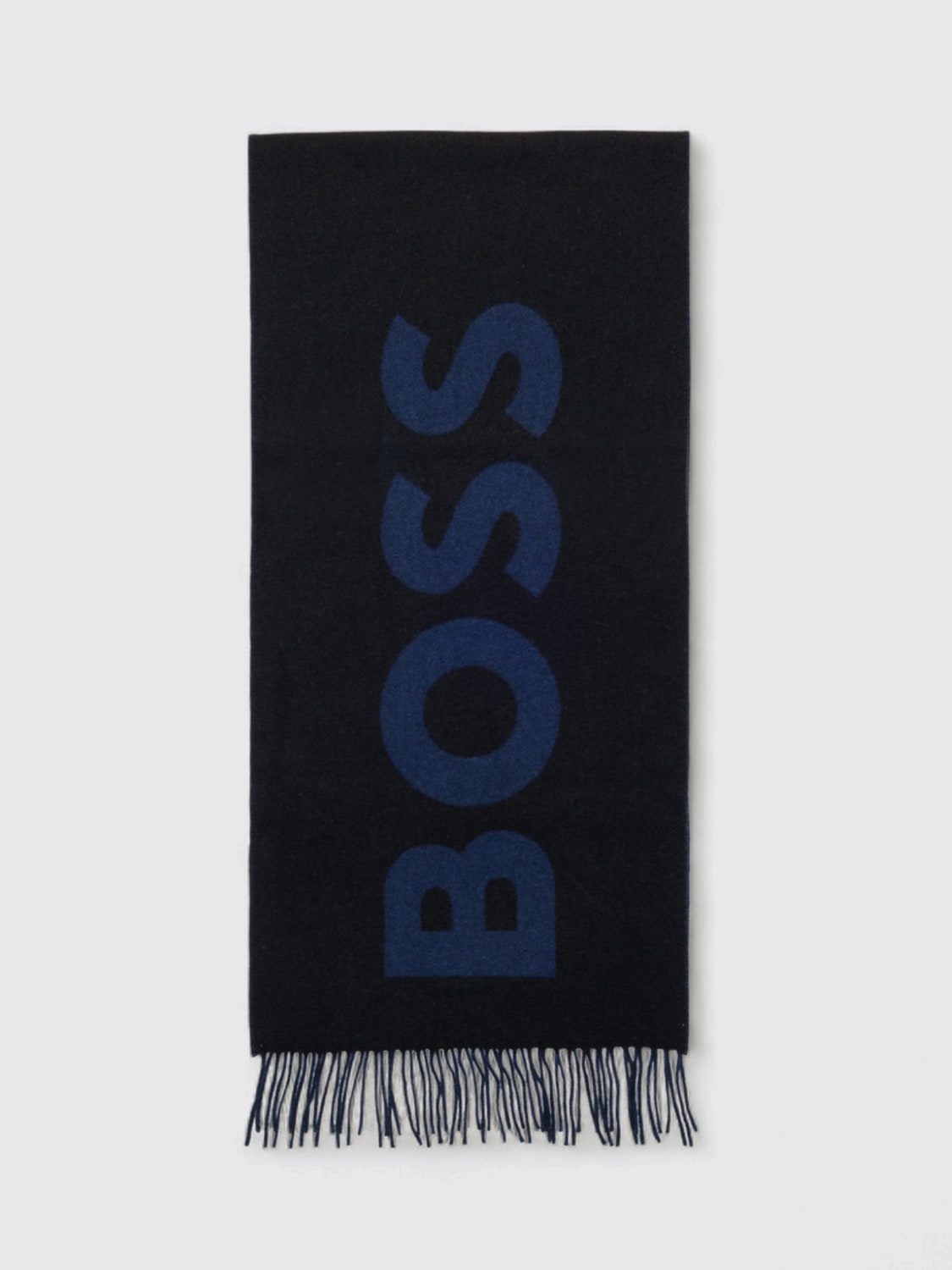 BOSS SCARF: Scarf men Boss, Black - Img 1