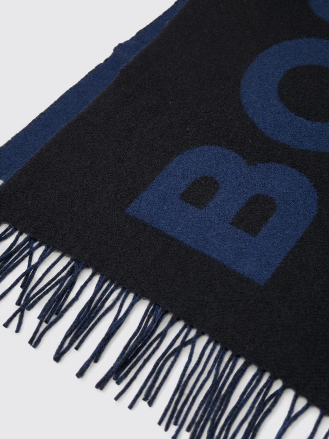BOSS SCARF: Scarf men Boss, Black - Img 2