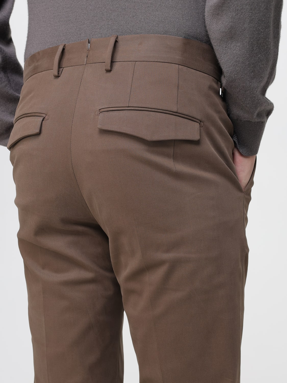 PT01 PANTS: Pants men Pt01, Brown - Img 3