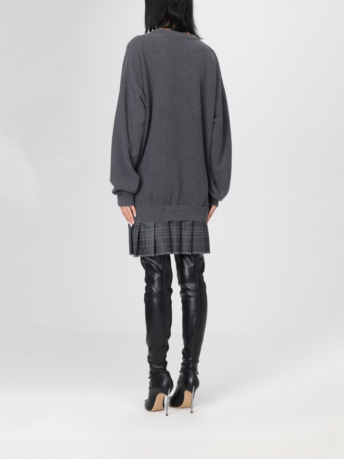 BALENCIAGA DRESS: Dress woman Balenciaga, Grey - Img 2