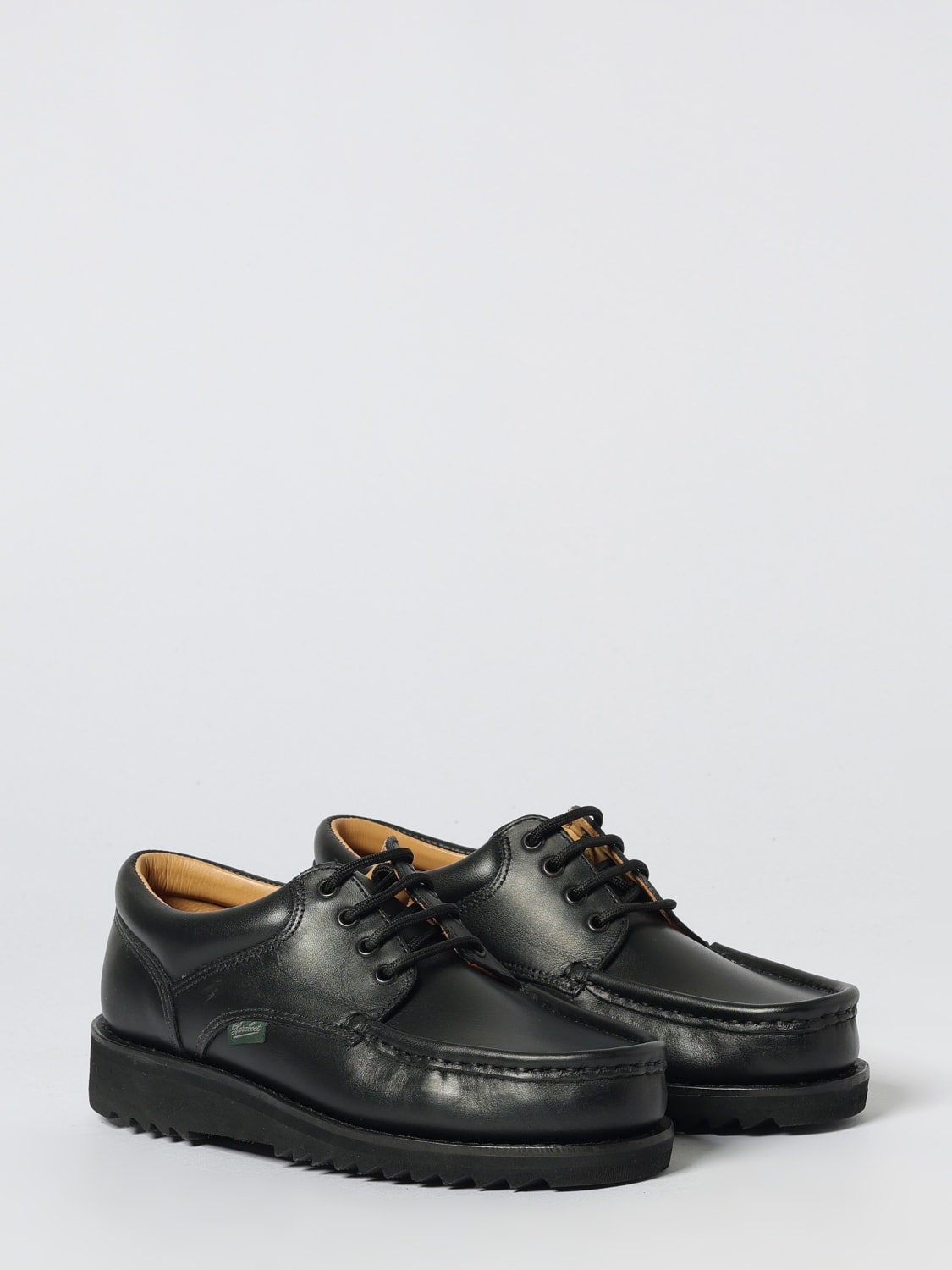 PARABOOT SCARPE STRINGATE: Derby Thiers Sport Paraboot in pelle , Nero - Img 2