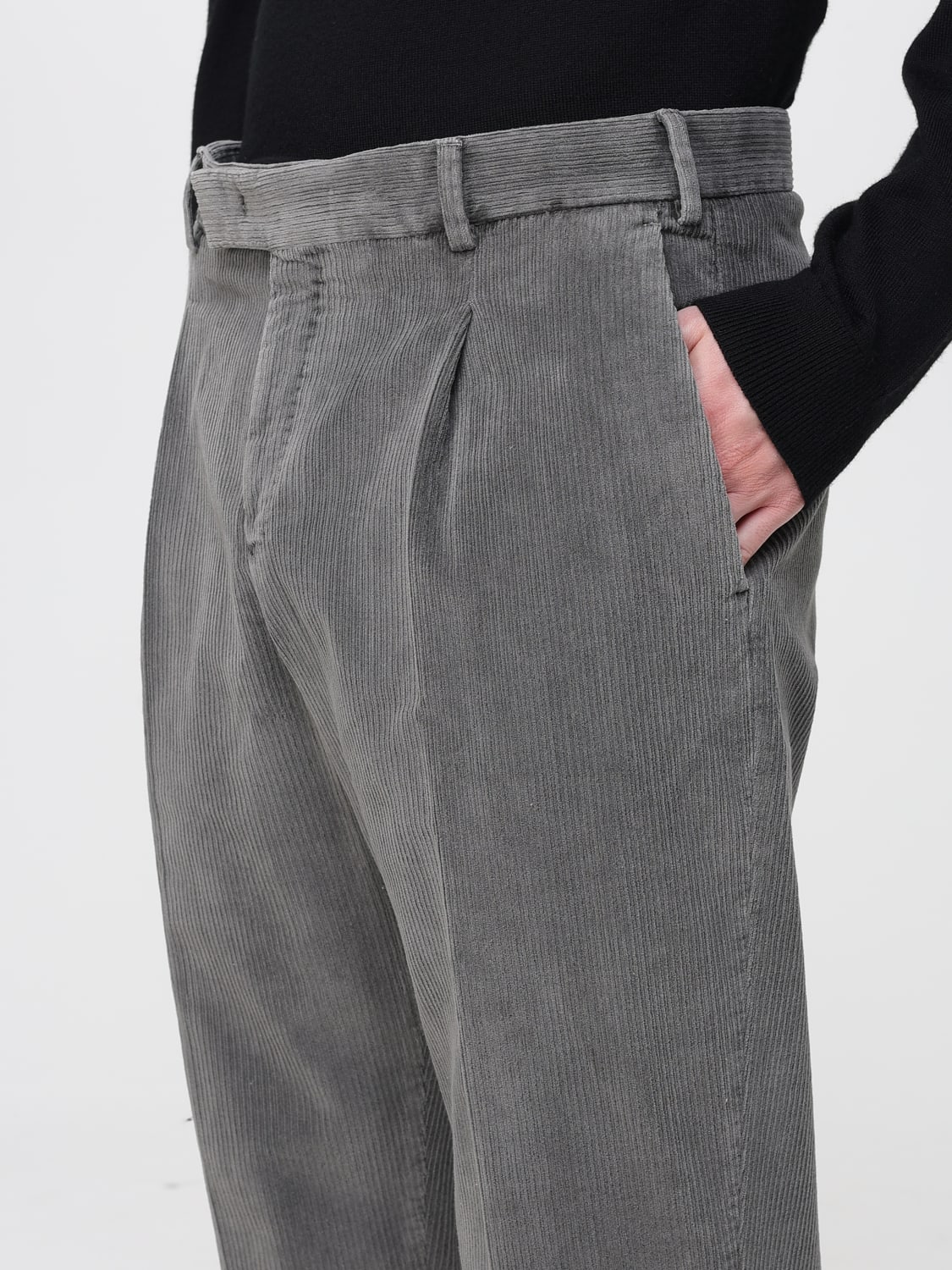 PT01 PANTS: Pants men Pt01, Grey - Img 3