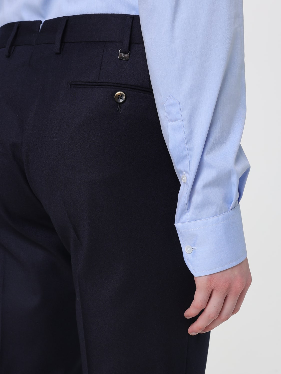 PT01 PANTS: Pants men Pt01, Blue - Img 3