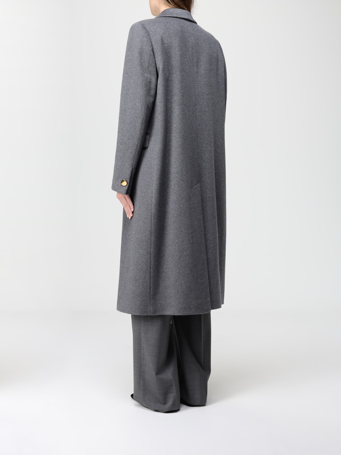 TAGLIATORE 大衣: 大衣 女士 Tagliatore, 灰色 - Img 2