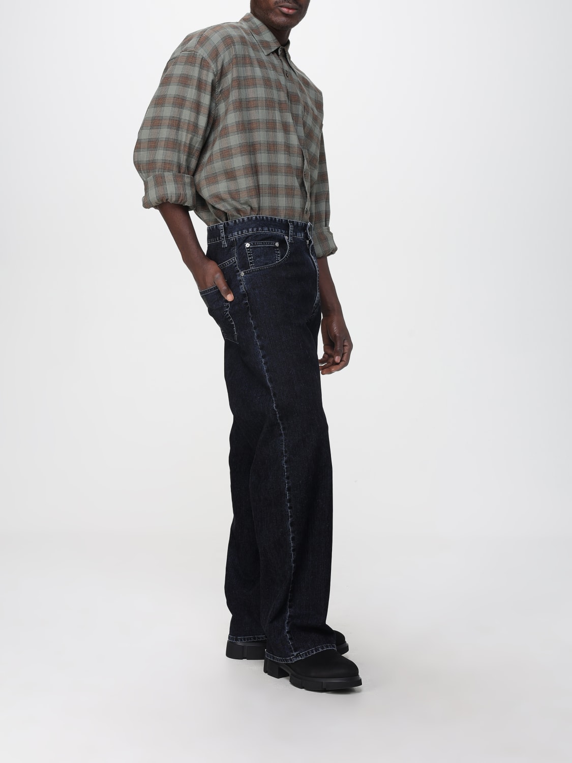 MM6 MAISON MARGIELA JEANS: Jeans men Mm6 Maison Margiela, Black - Img 2