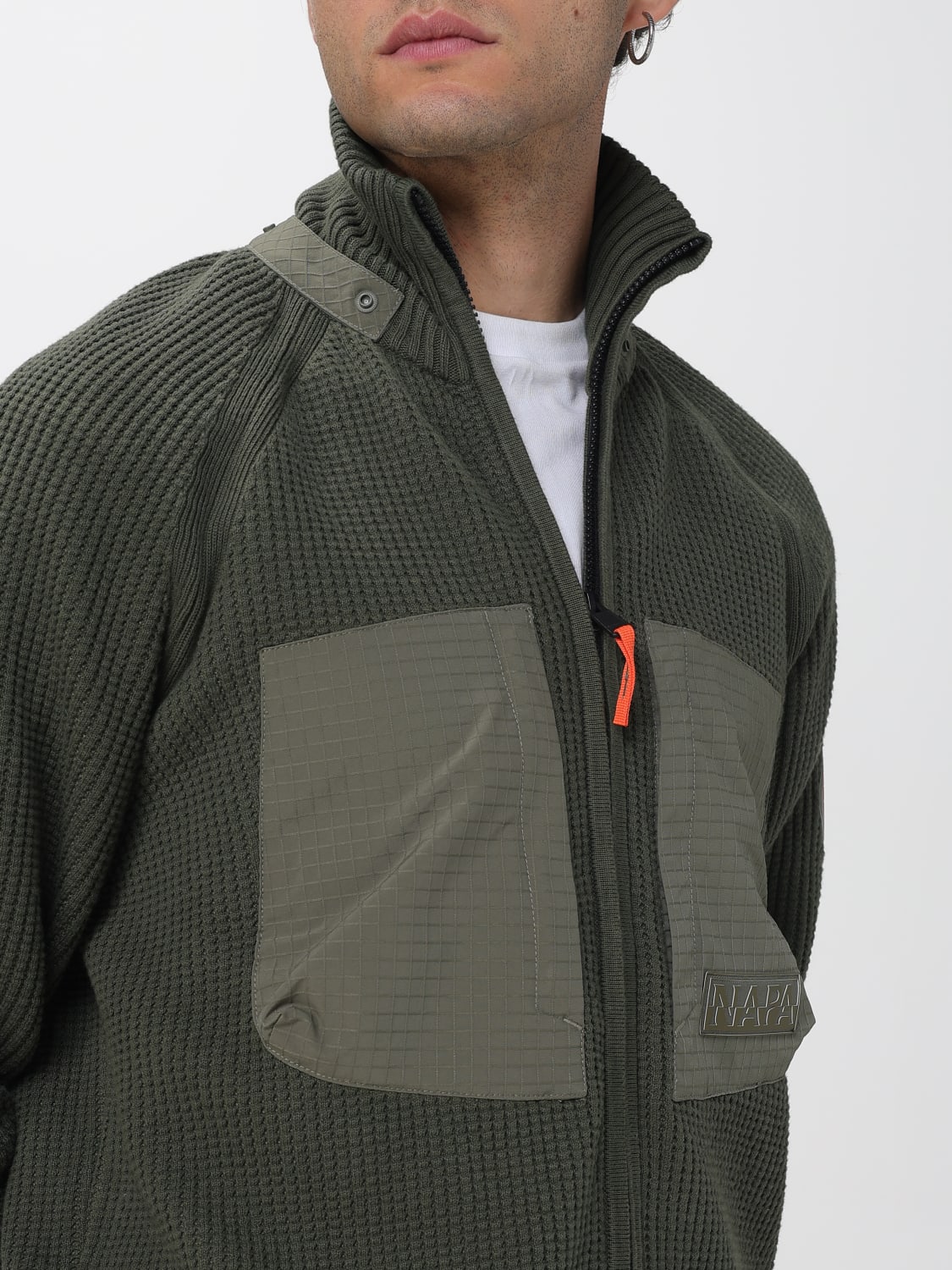 NAPAPIJRI PULLOVER: Mantel herren Napapijri, Grün - Img 4