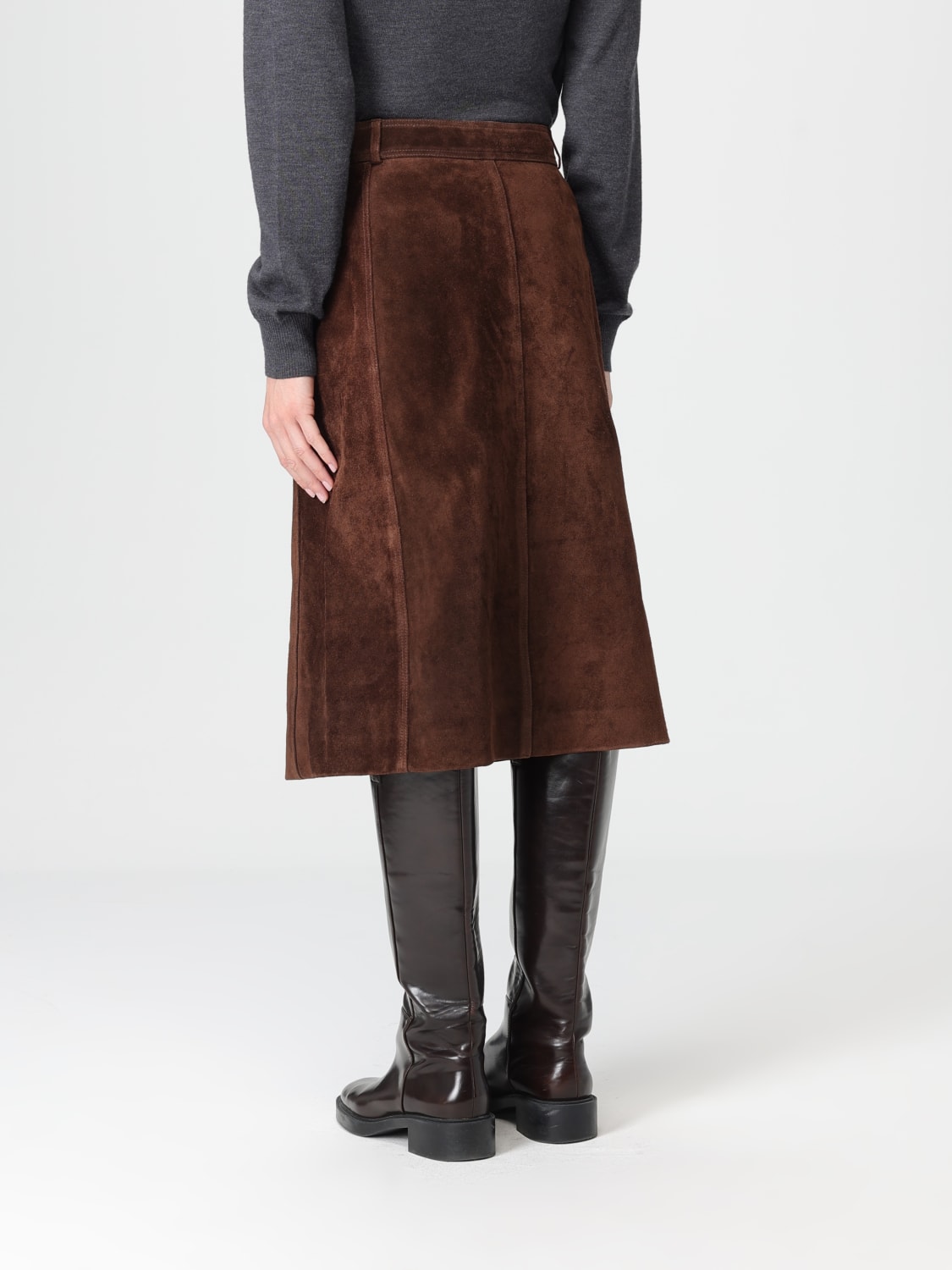 ARMA FALDA: Falda mujer Arma, Marrón - Img 2